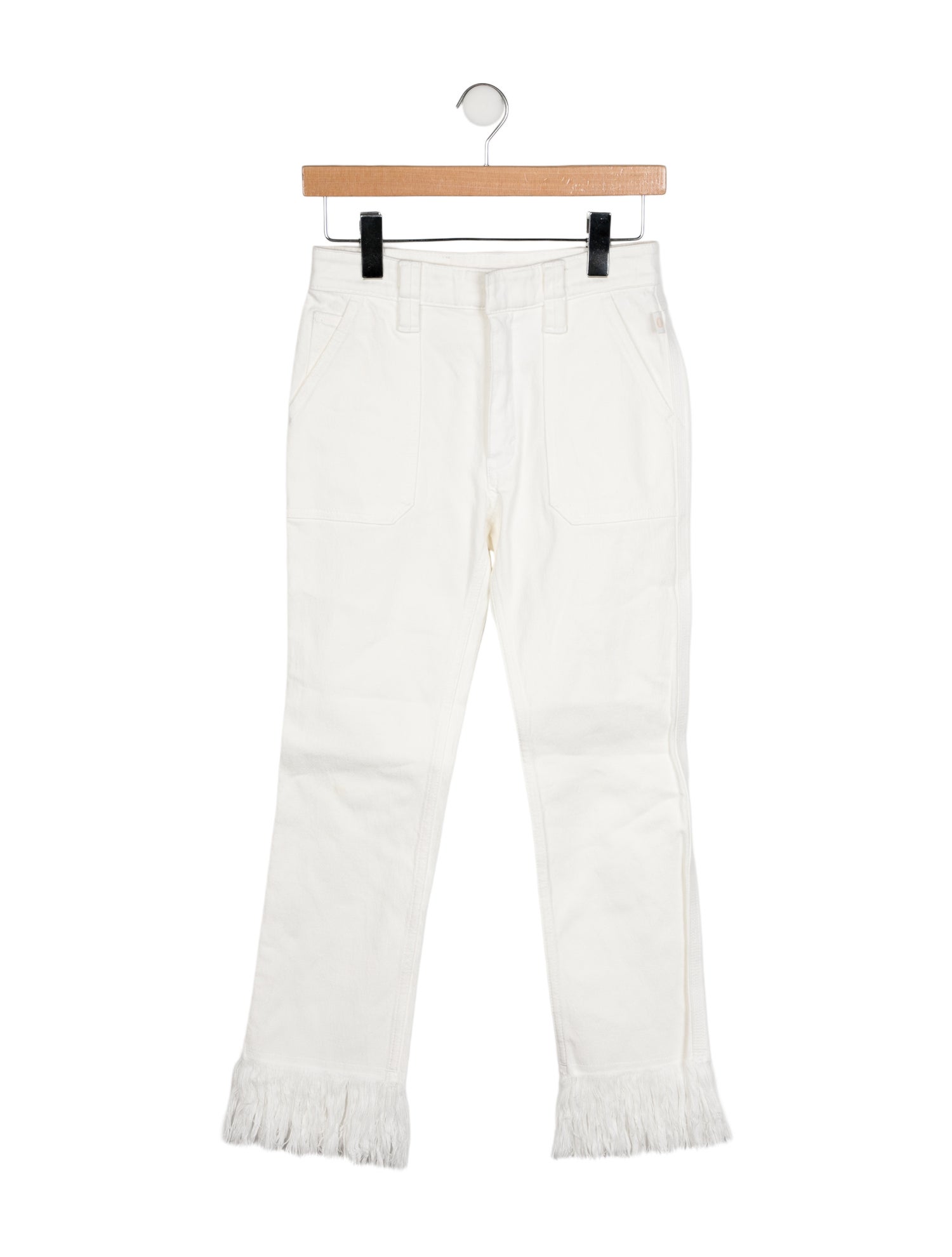 Chloé Mid-Rise Straight Leg Jeans