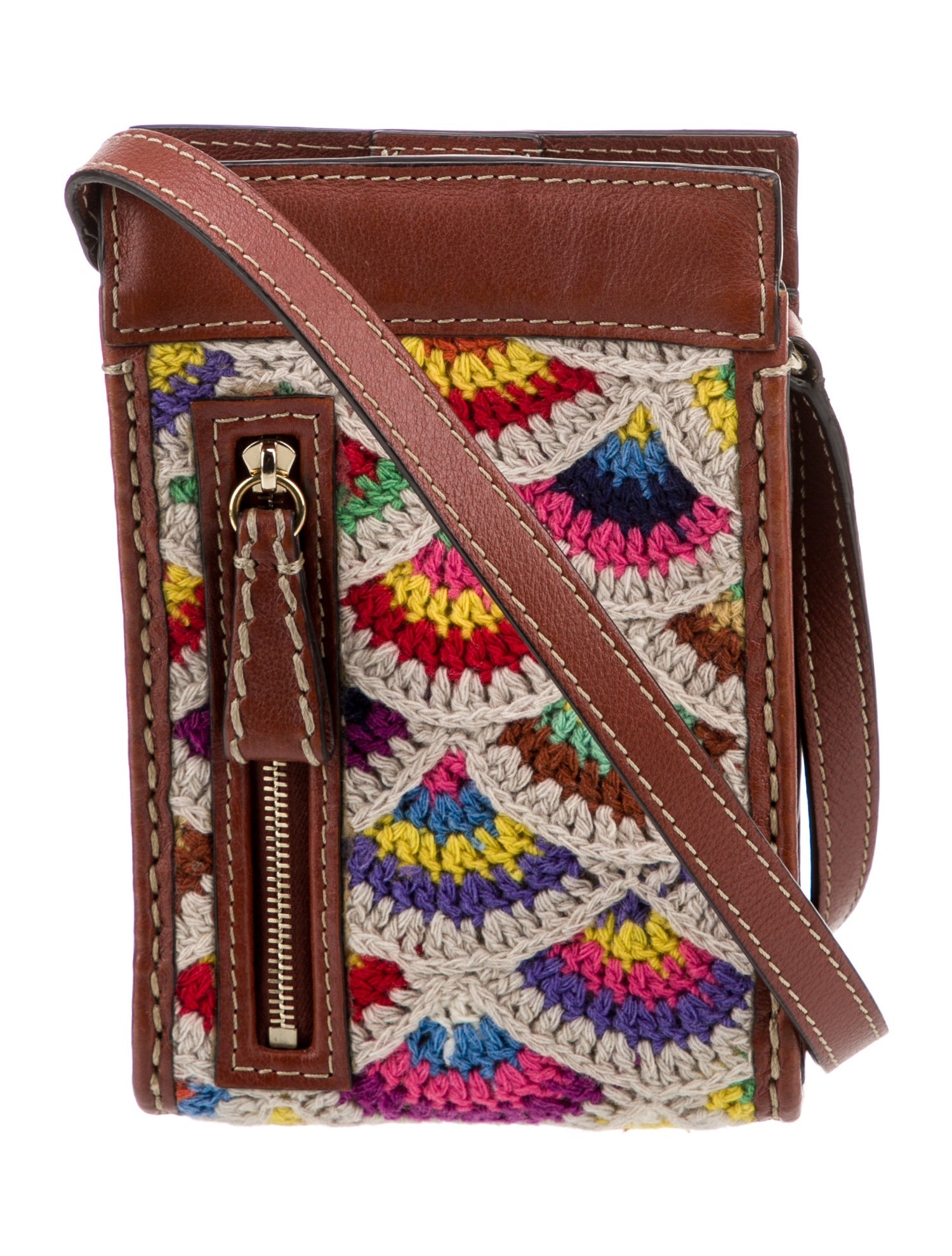 Chloé Leather Messenger Bag