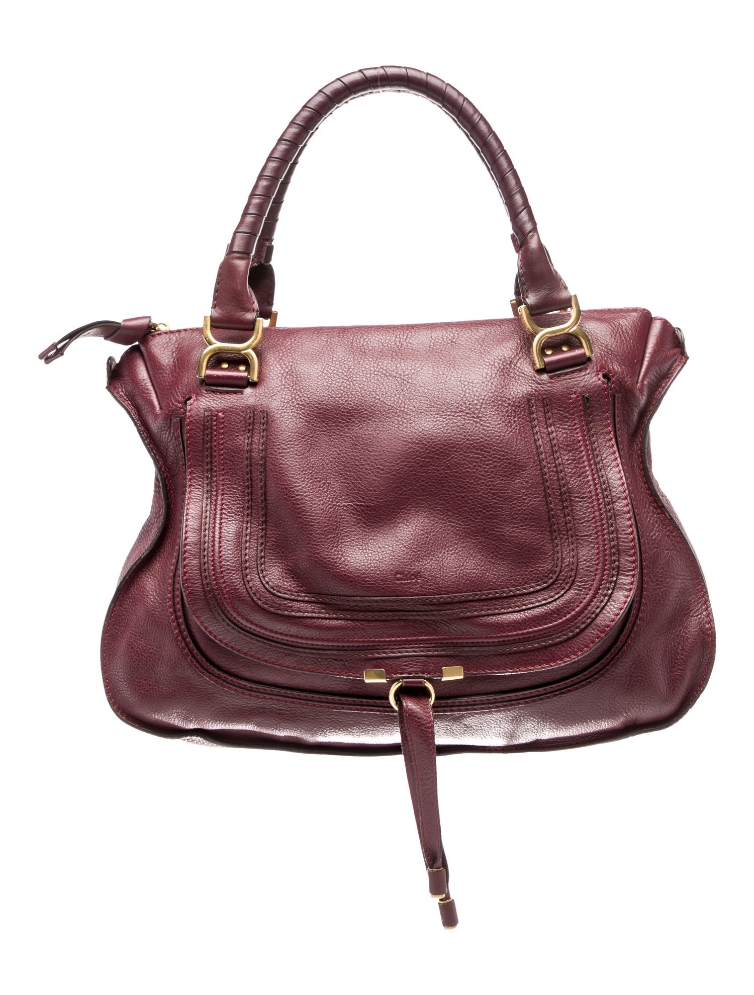 Chloé Leather Top Handle Bag