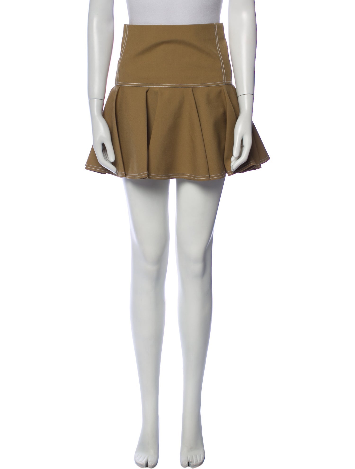 Chloé Ruffle Embellishment Mini Skirt