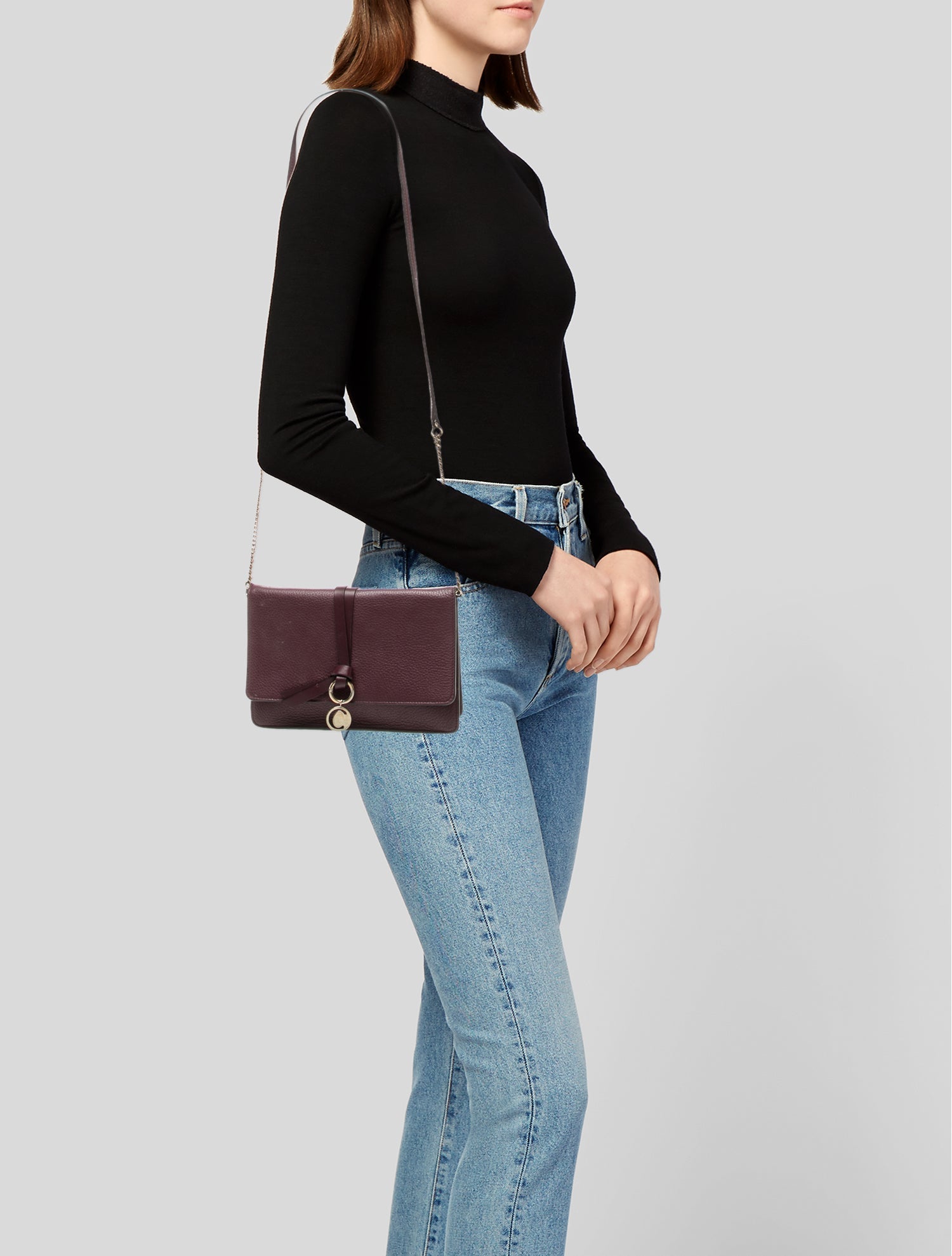 Chloé Leather Evening Bag