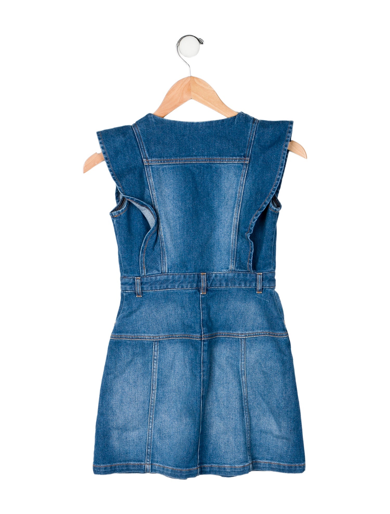 Chloé Short Sleeve Denim Dress w/Tags