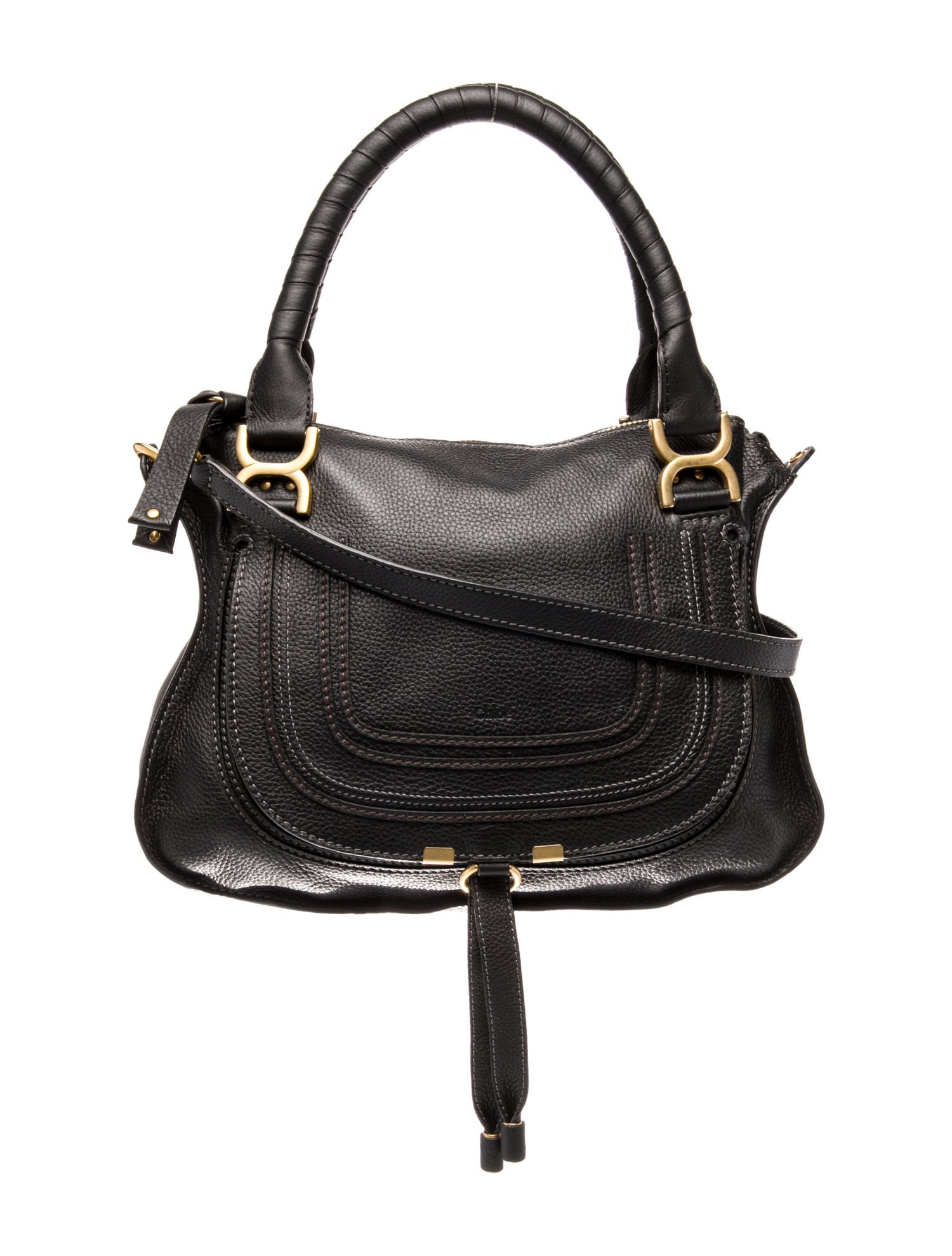 Chloé Leather Top Handle Bag