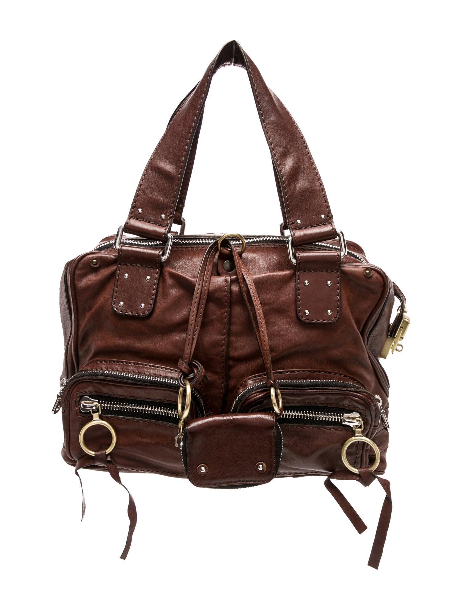 Chloé Leather Top Handle Bag