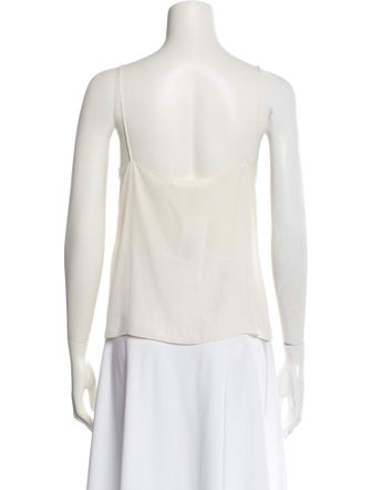 Chloé Silk V-Neck Top
