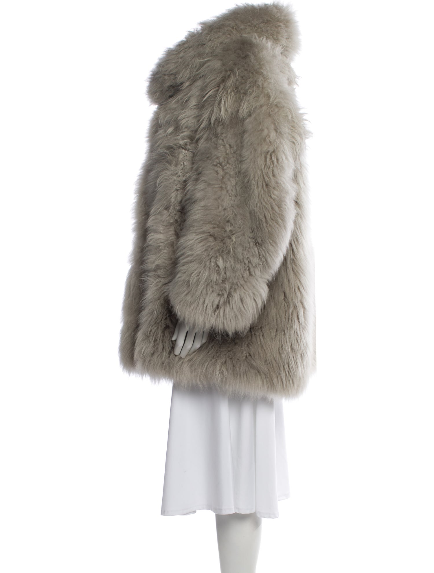 Chloé 2024 Goat Fur Fur Coat