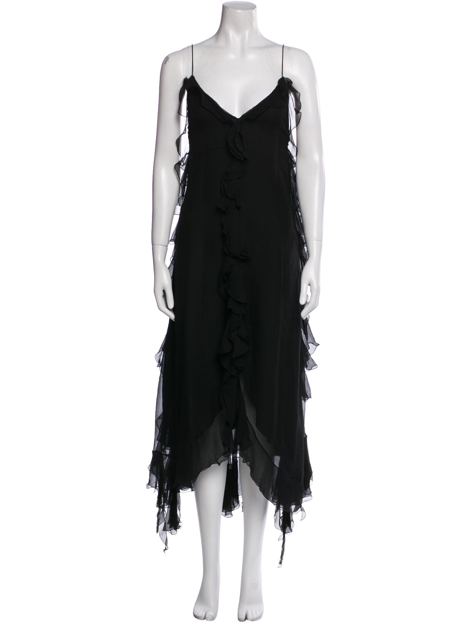 Chloé Silk Midi Length Dress