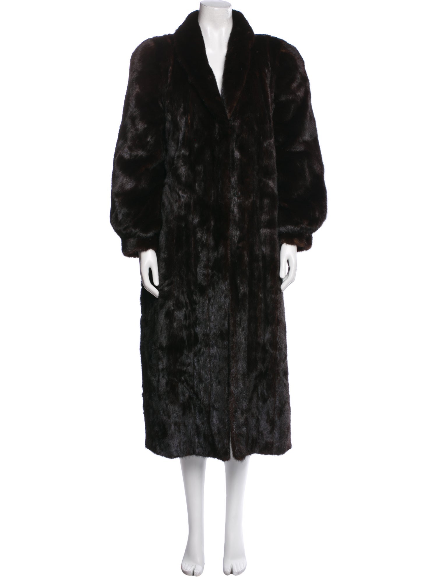 Chloé Mink Fur Coat