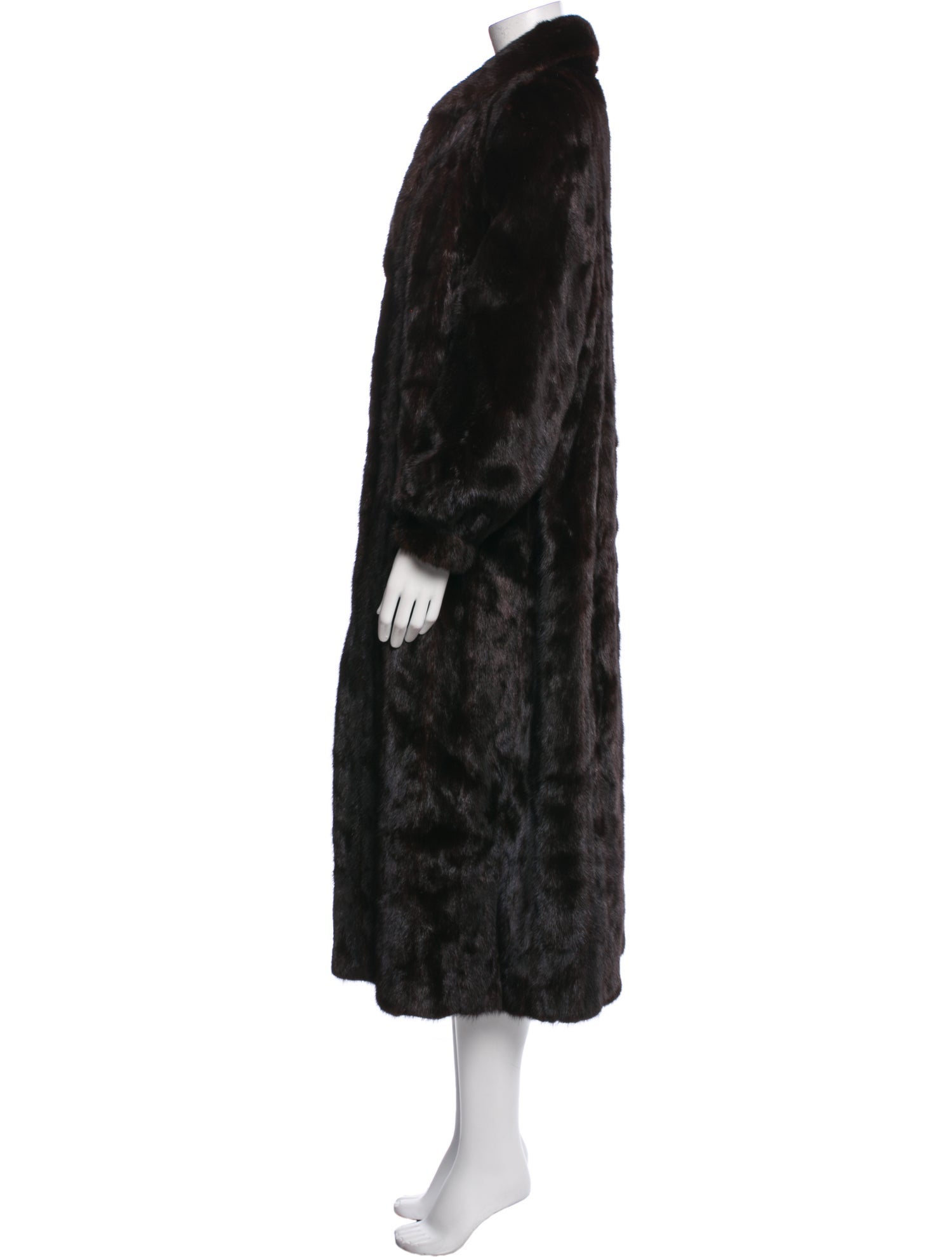 Chloé Mink Fur Coat