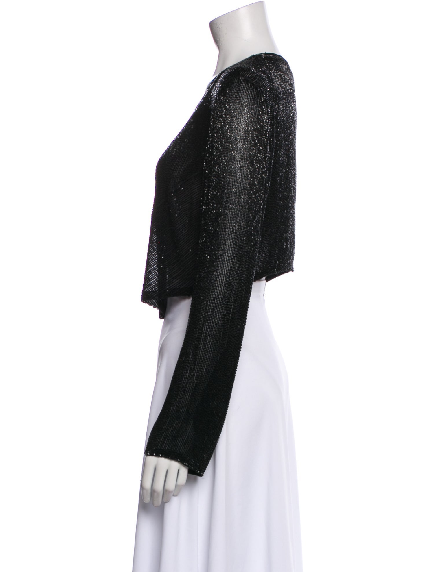 Chloé Silk Lace Pattern Evening Jacket