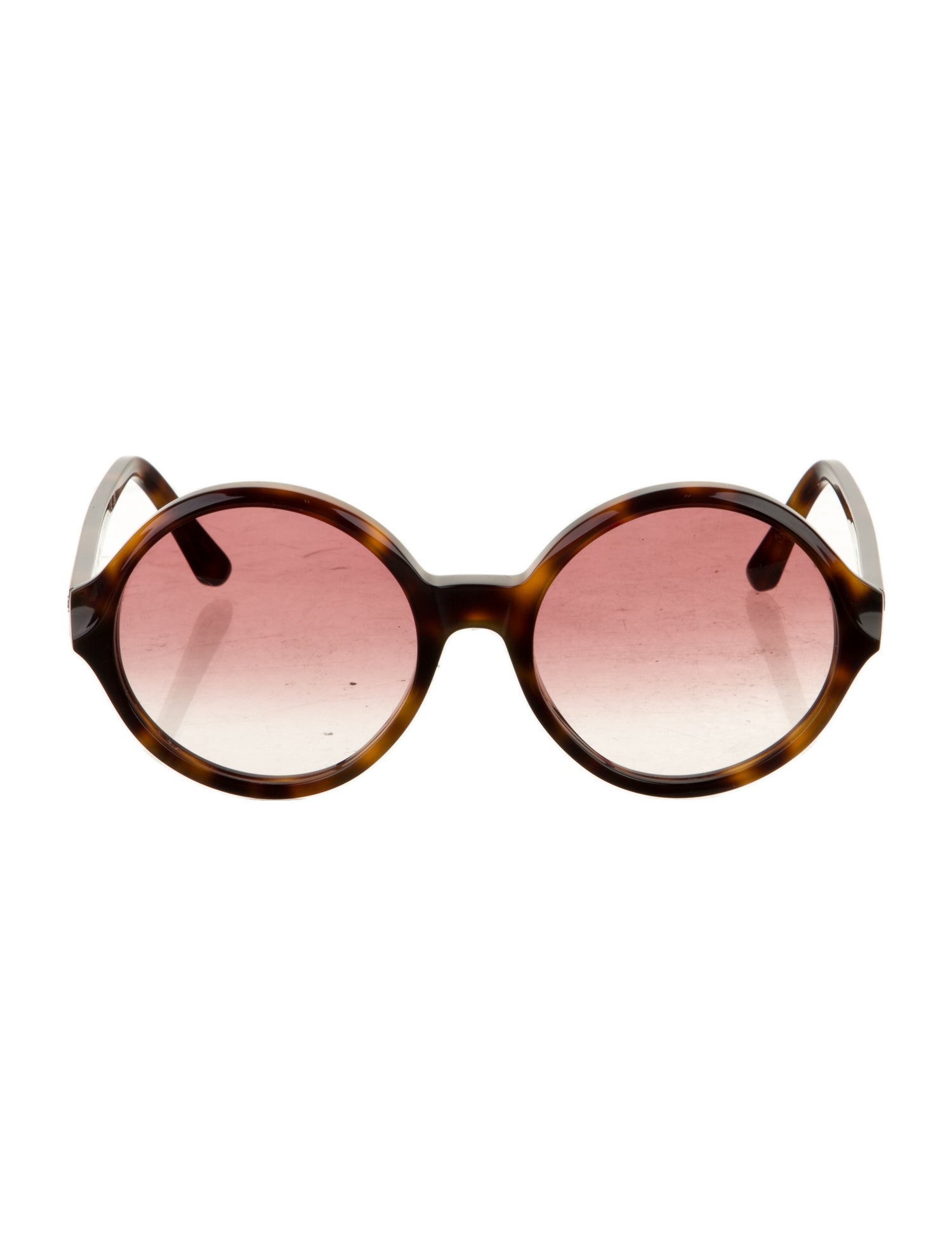 Chloé Round Gradient Sunglasses