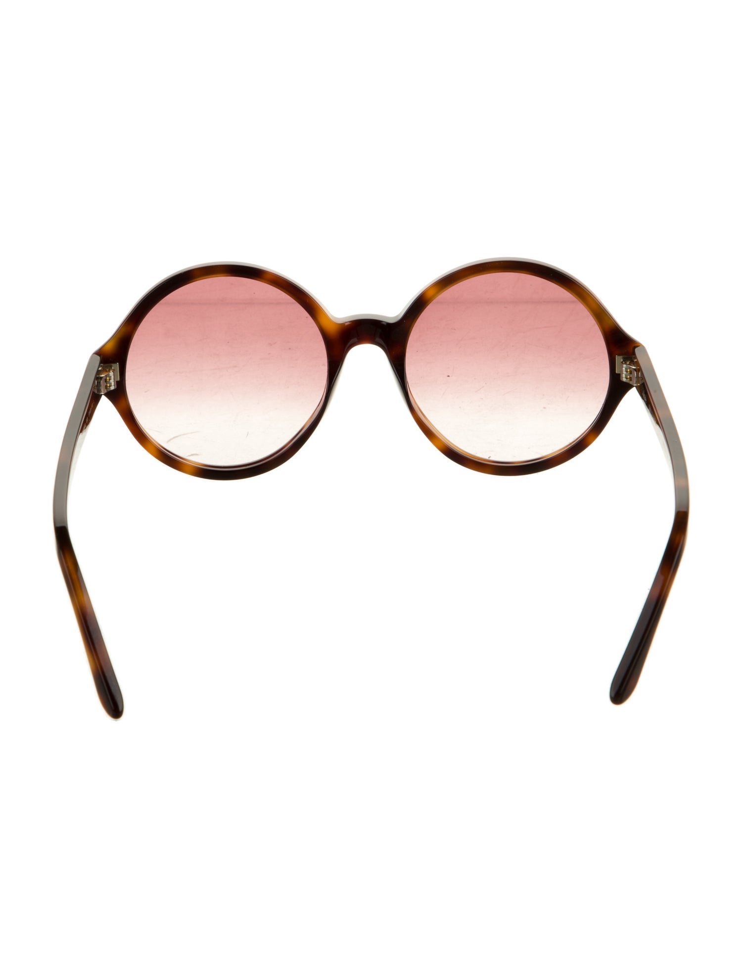 Chloé Round Gradient Sunglasses