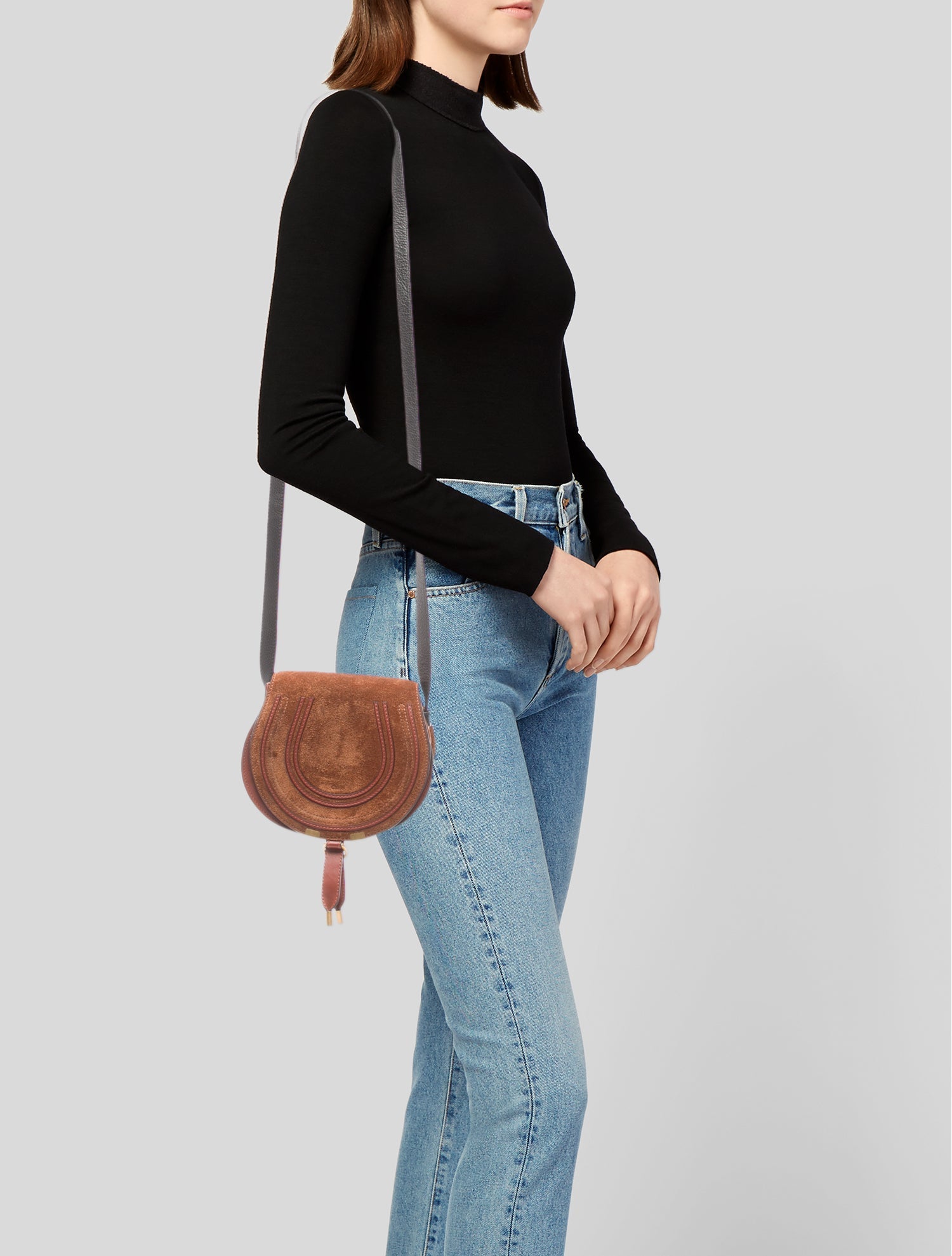 Chloé Suede Crossbody Bag