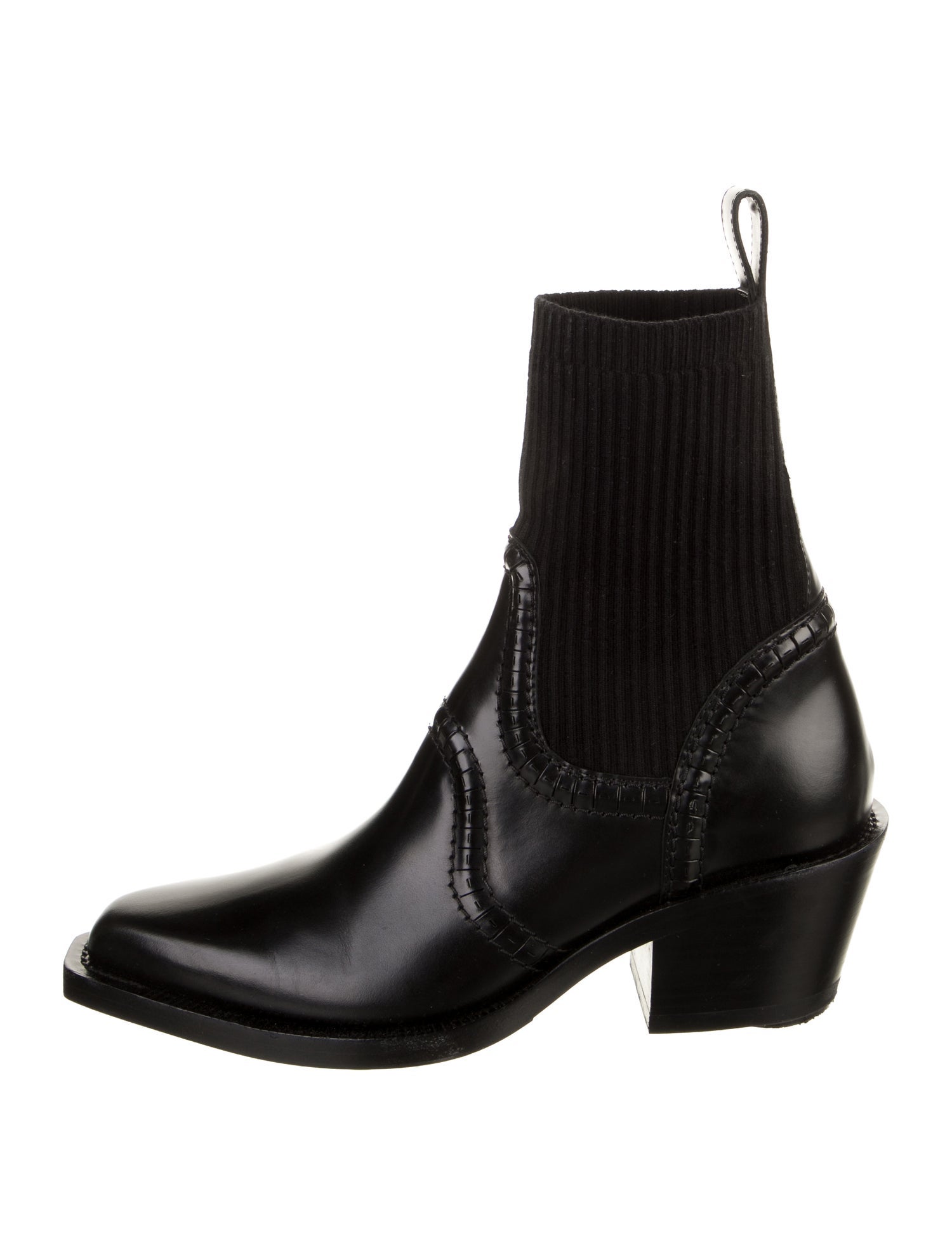 Chloé Leather Chelsea Boots