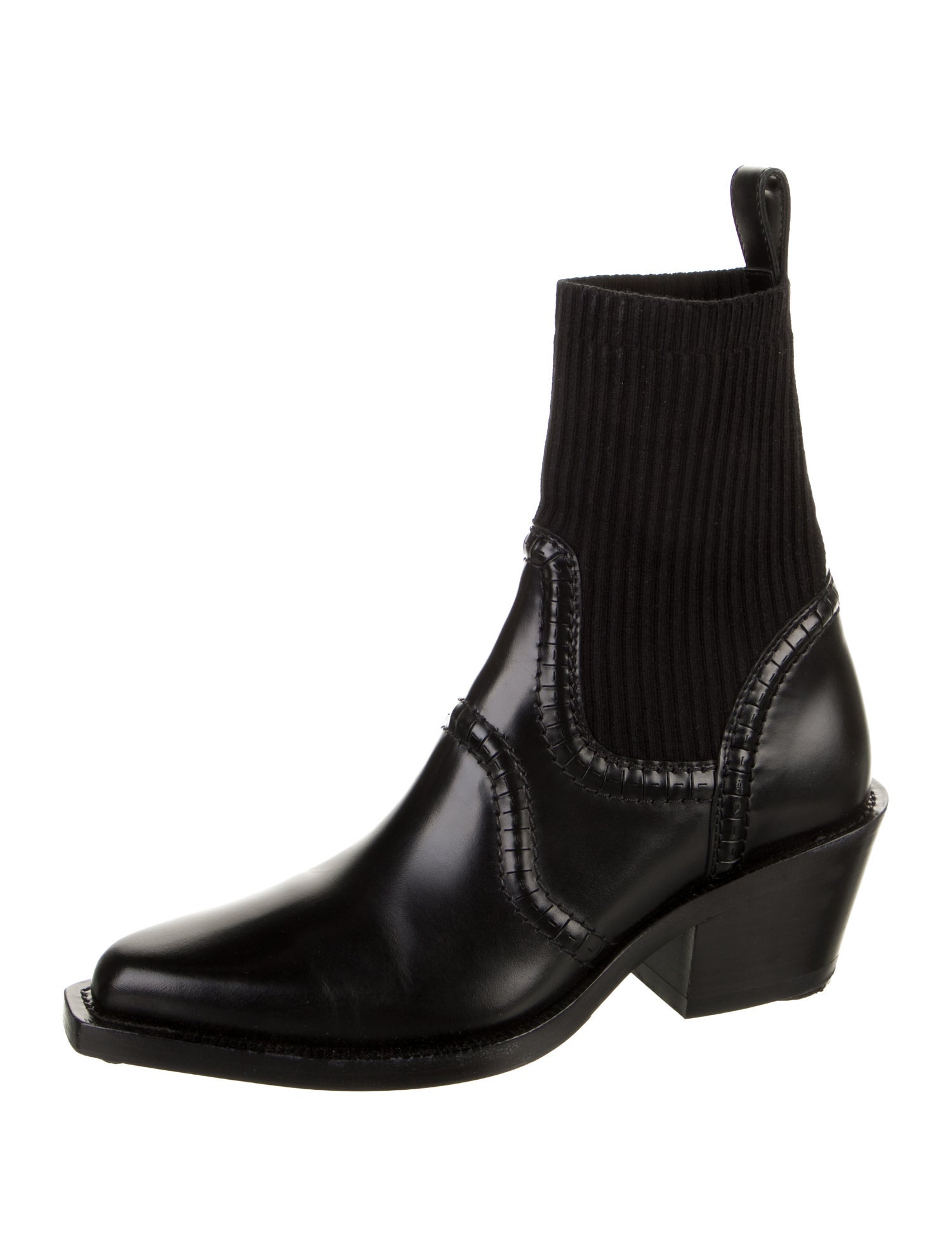 Chloé Leather Chelsea Boots