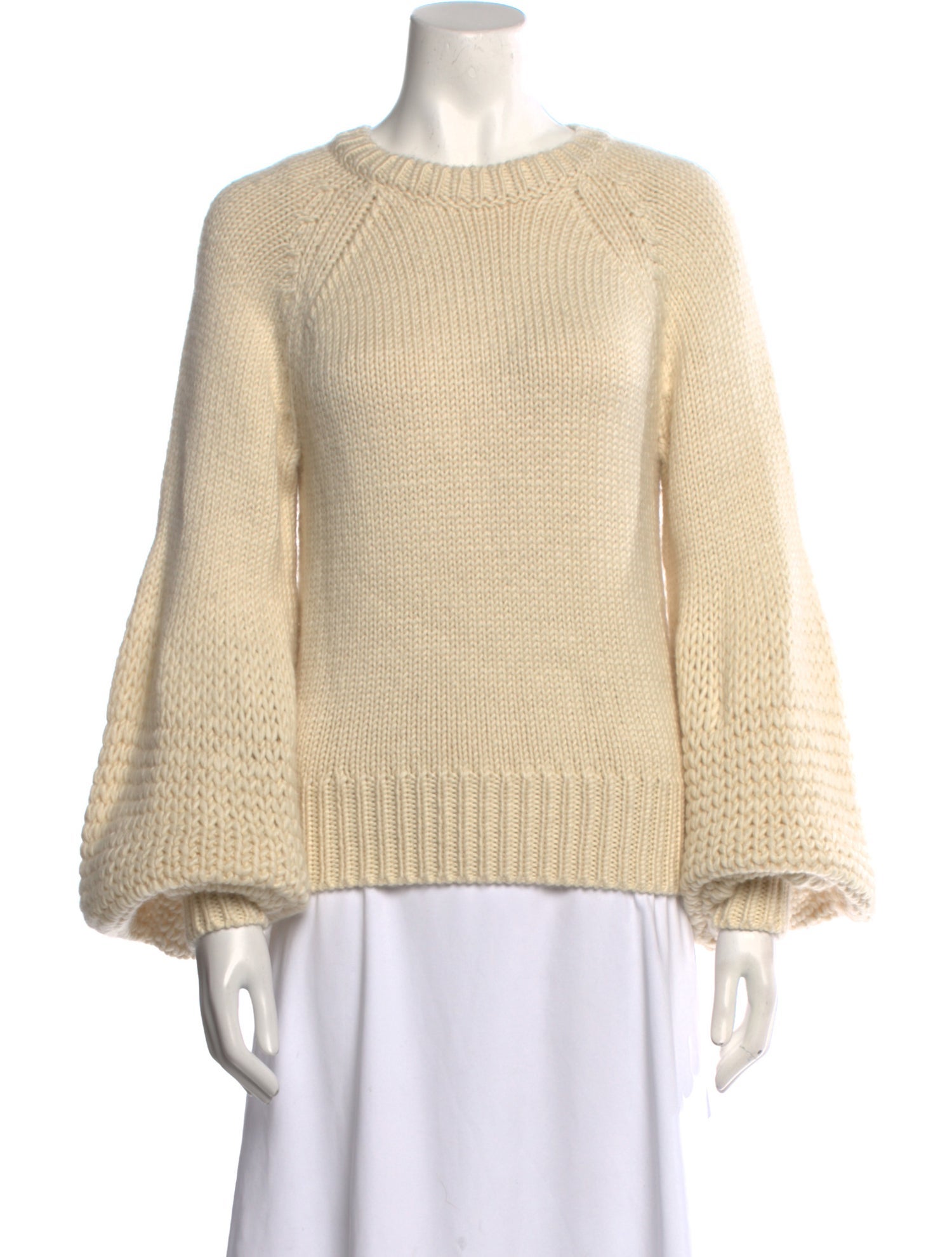 Chloé Wool Crew Neck Sweater