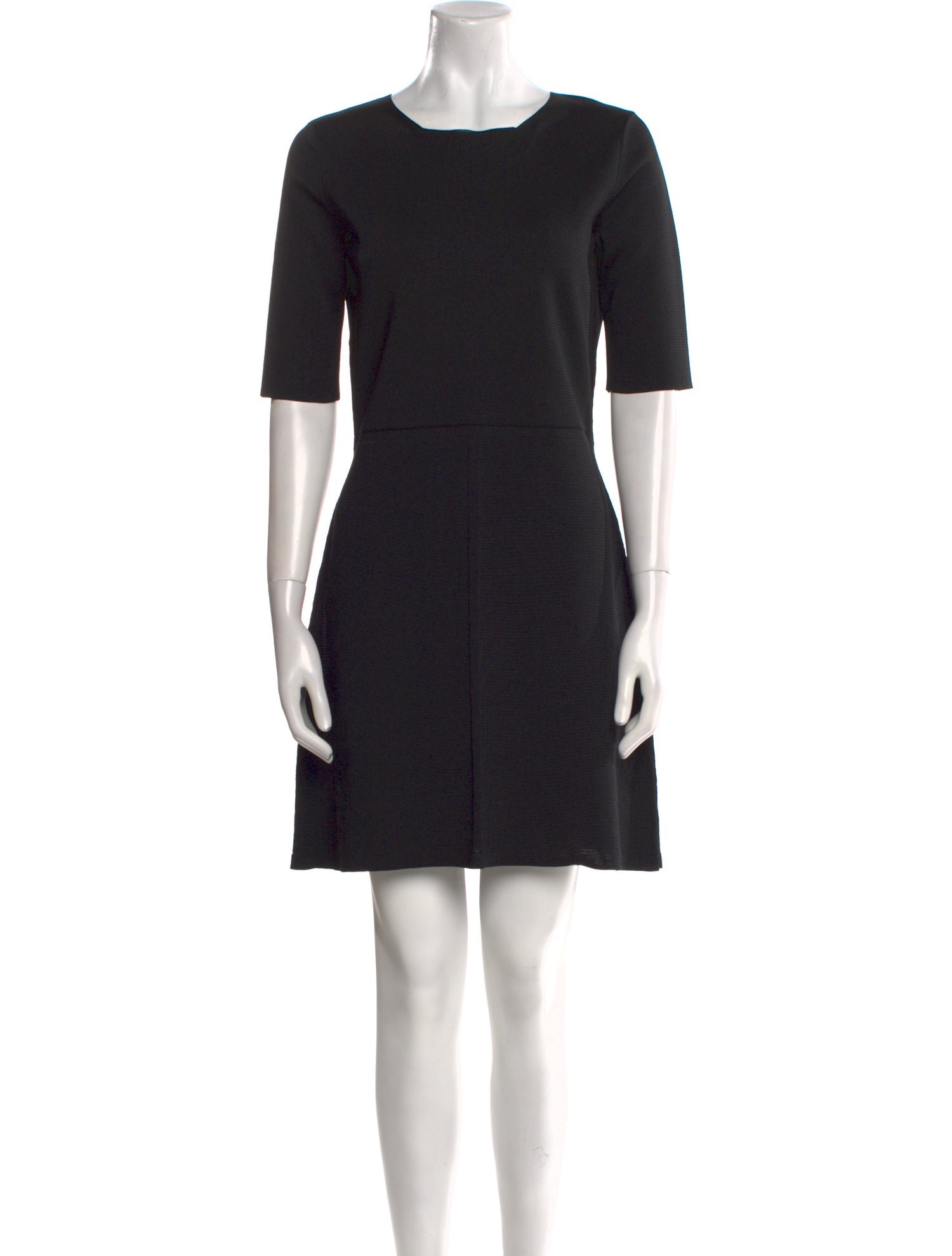 Chloé Bateau Neckline Mini Dress