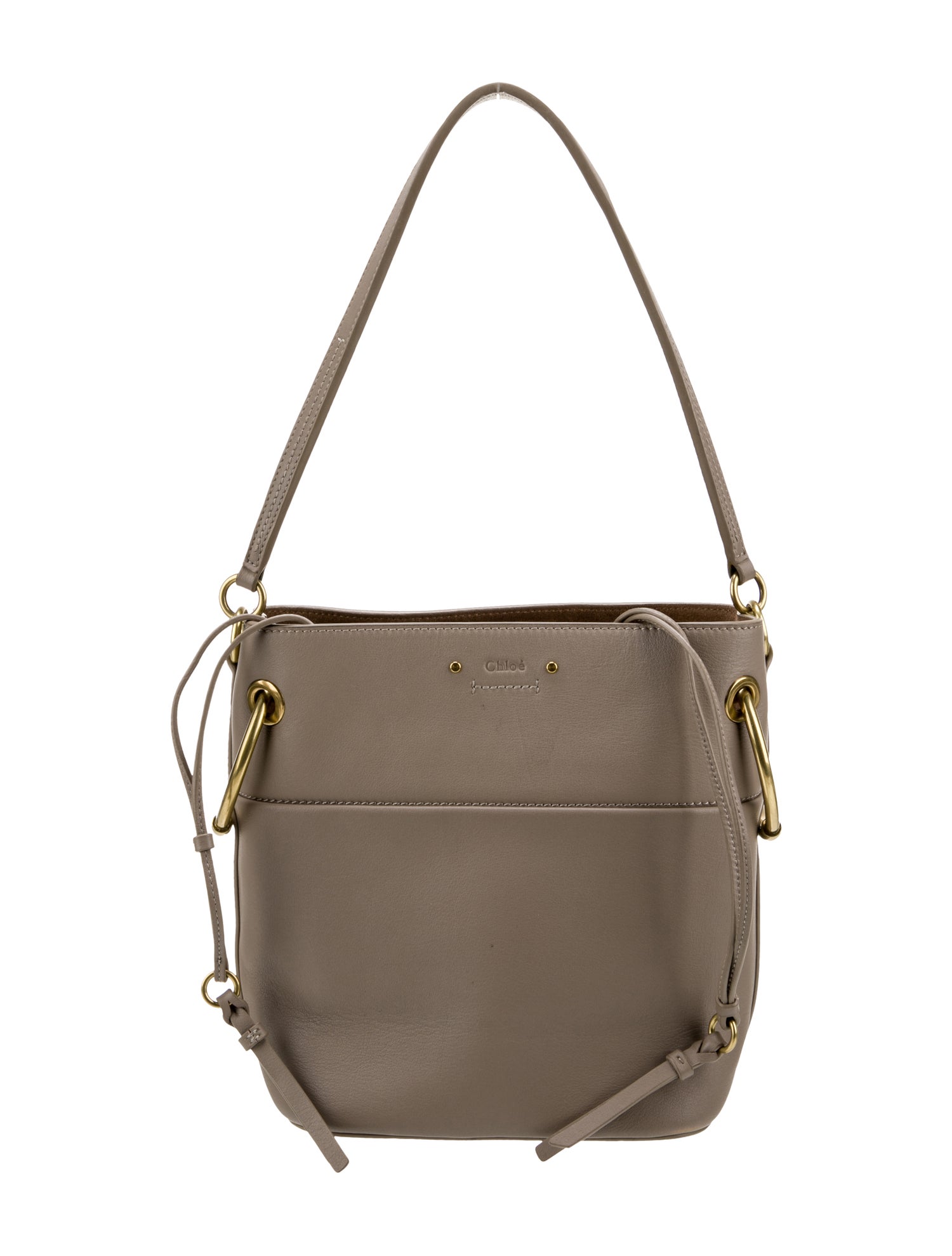 Chloé Leather Roy Bucket Bag w/ Tags