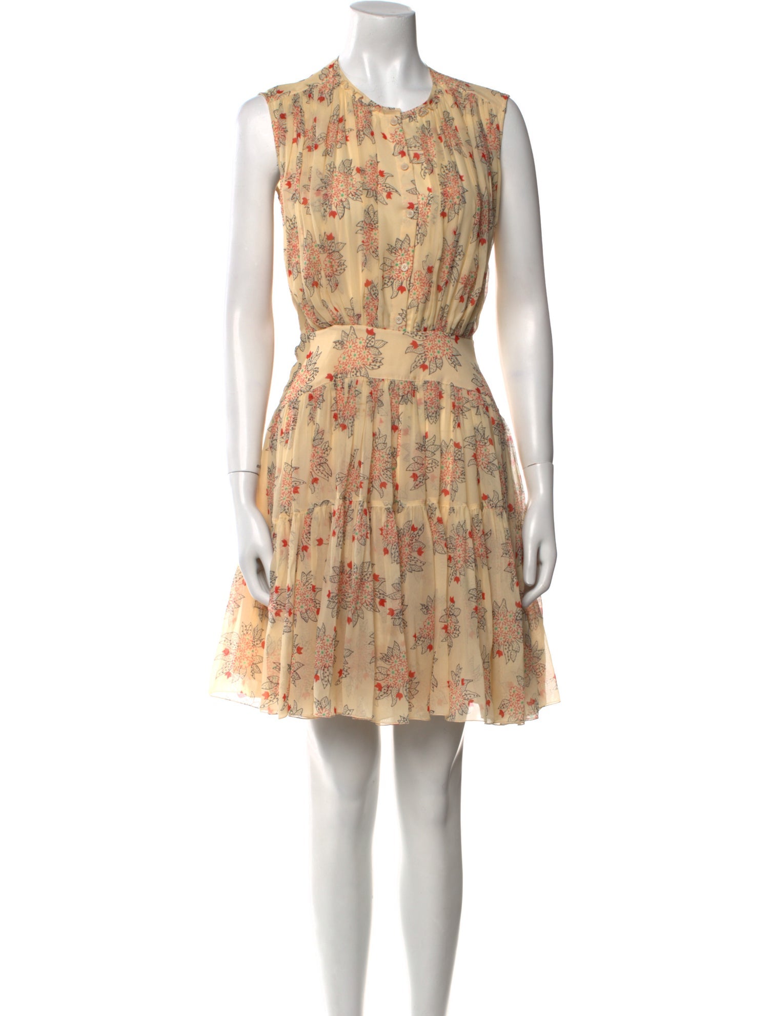 Chloé Silk Mini Dress