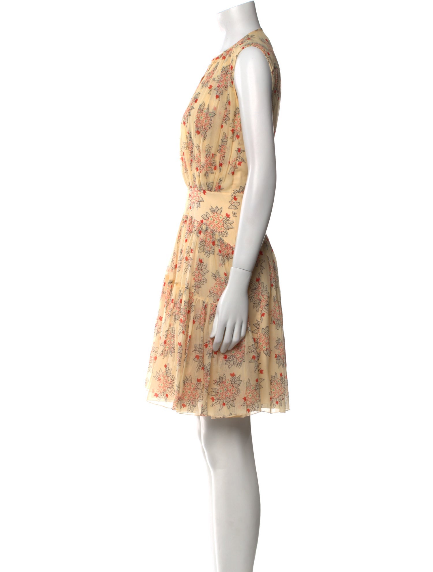 Chloé Silk Mini Dress