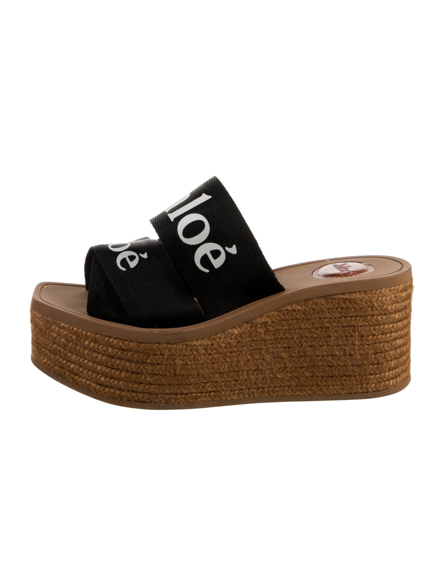 Chloé Jute Printed Espadrilles