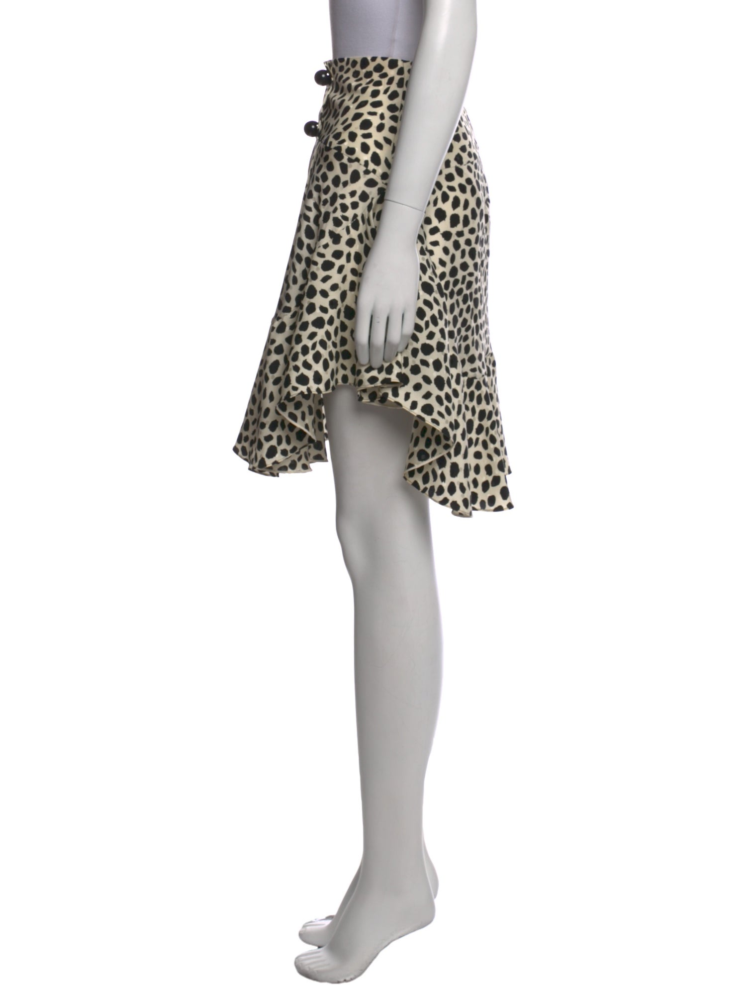 Chloé Silk Knee-Length Skirt