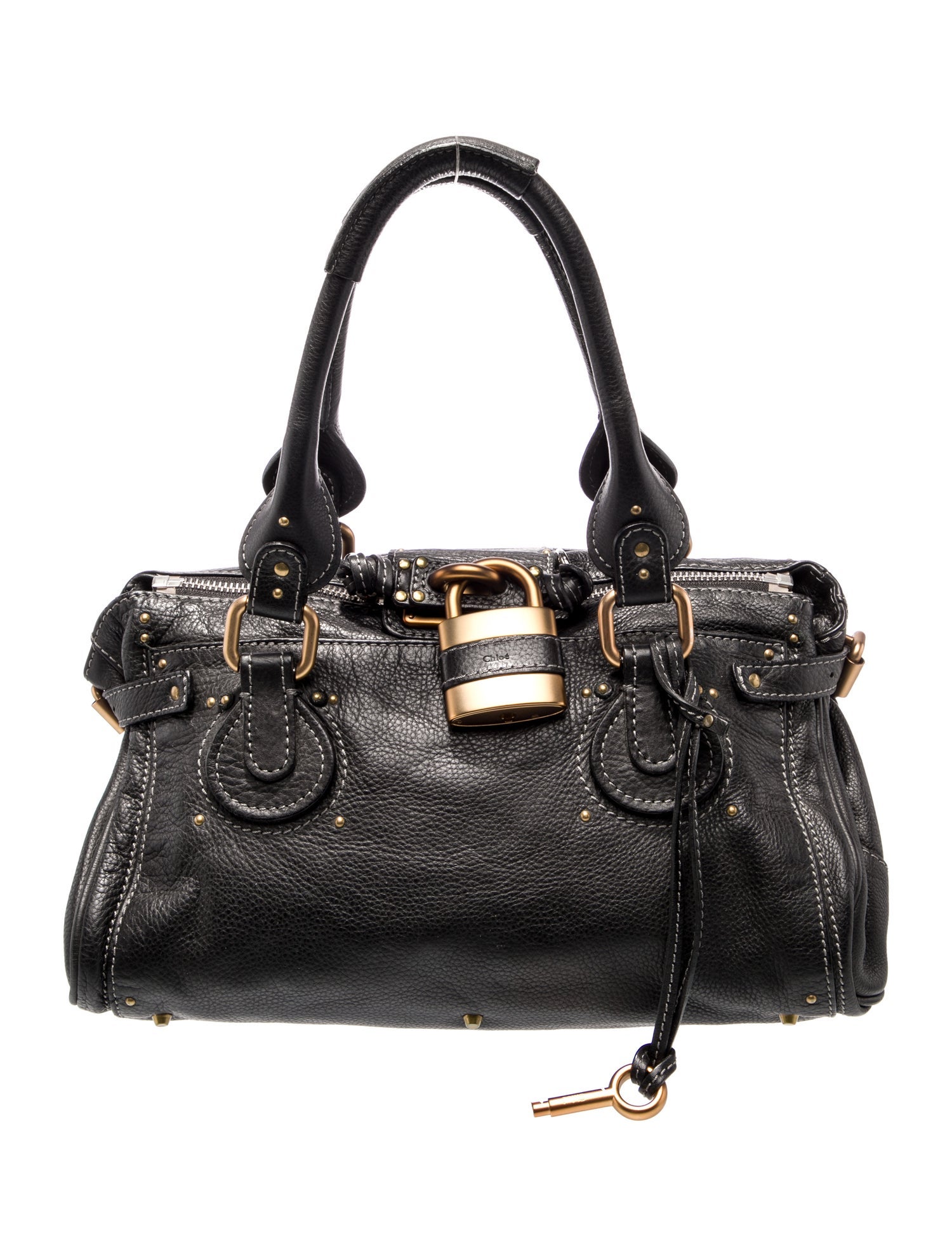 Chloé Leather Top Handle Bag