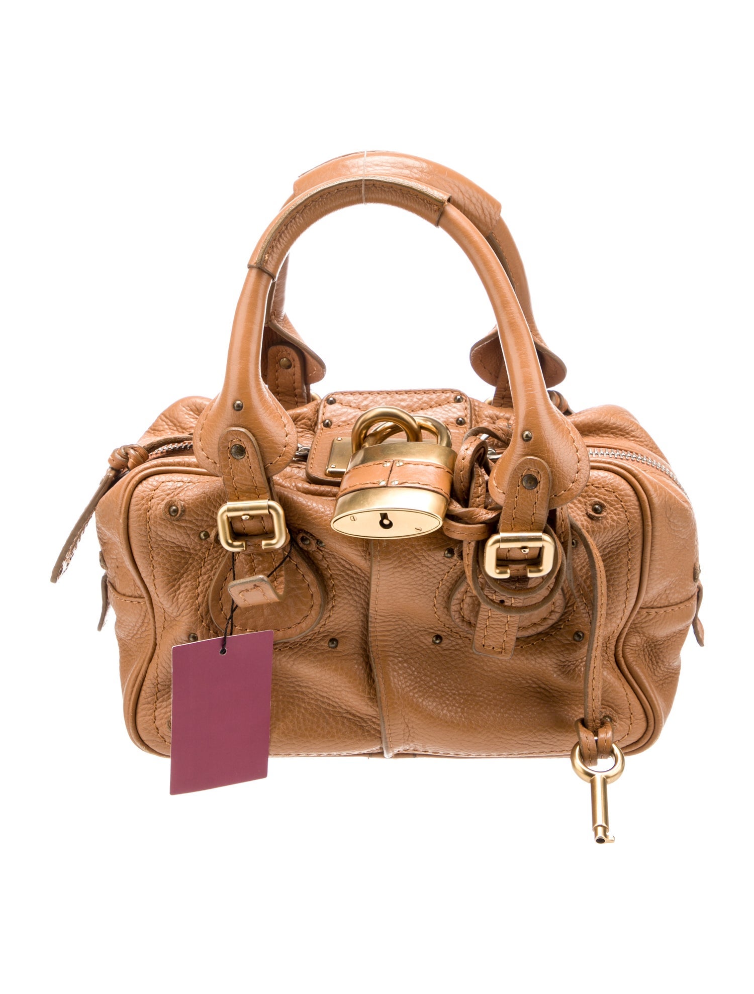 Chloé Leather Paddington Vintage