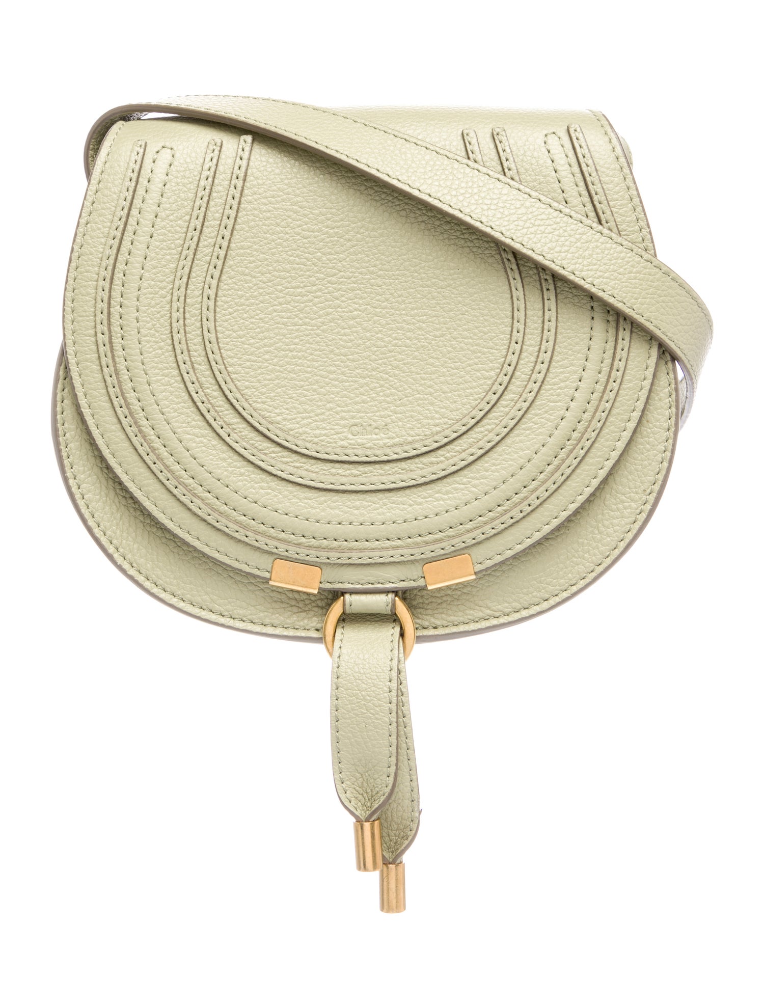 Chloé Leather Small Marcie Saddle Bag Small 2023