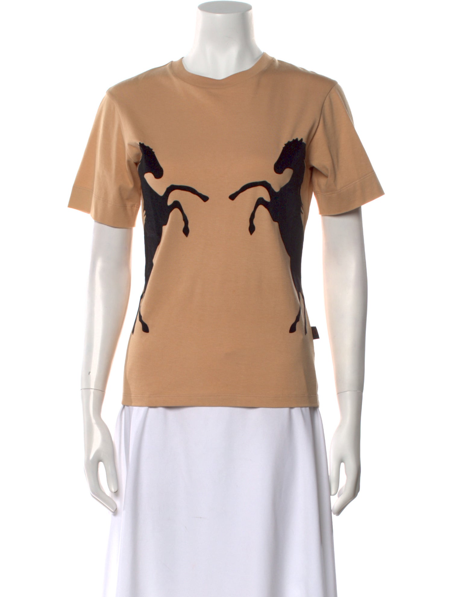 Chloé Graphic Print Crew Neck T-Shirt