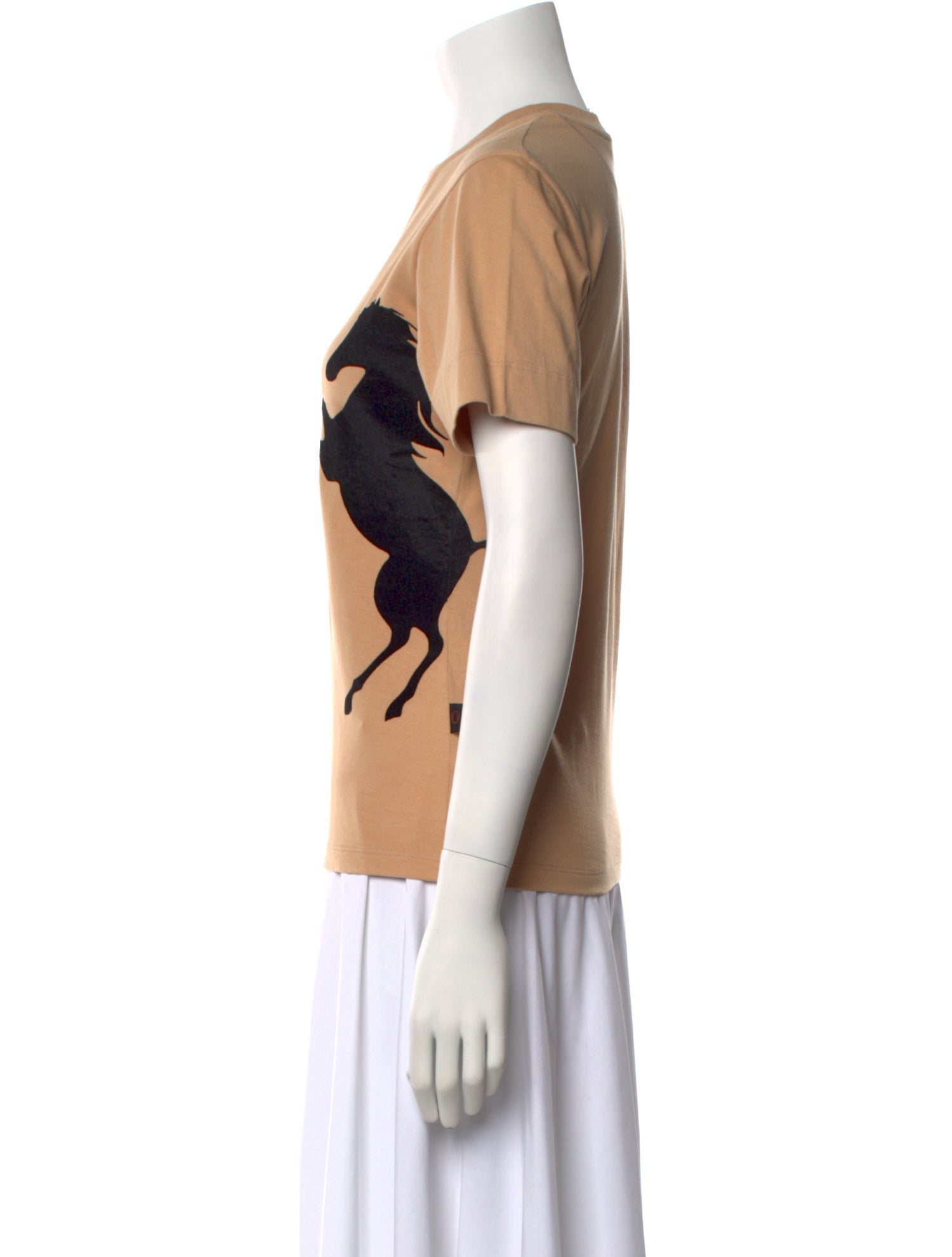 Chloé Graphic Print Crew Neck T-Shirt