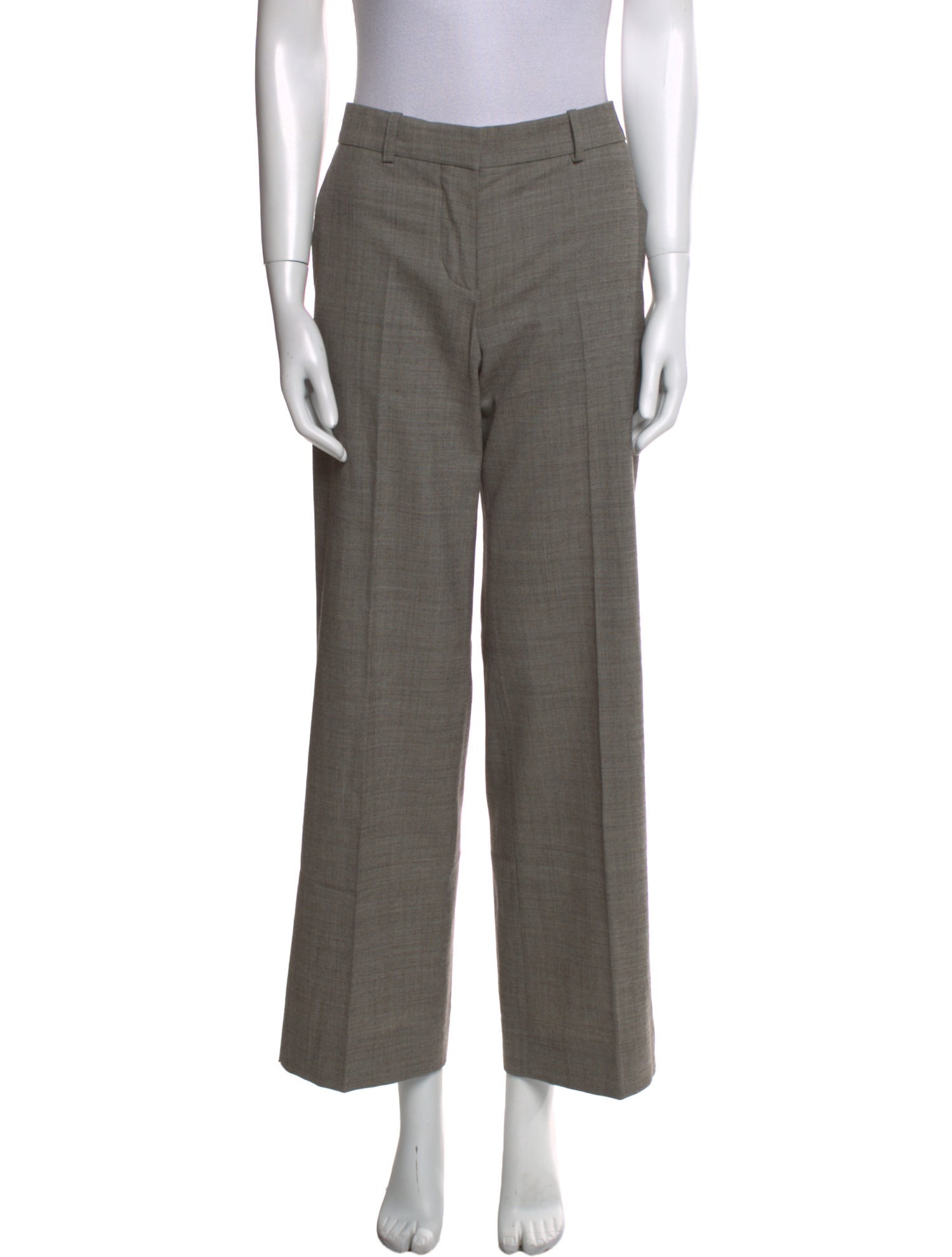 Chloé Virgin Wool Wide Leg Pants