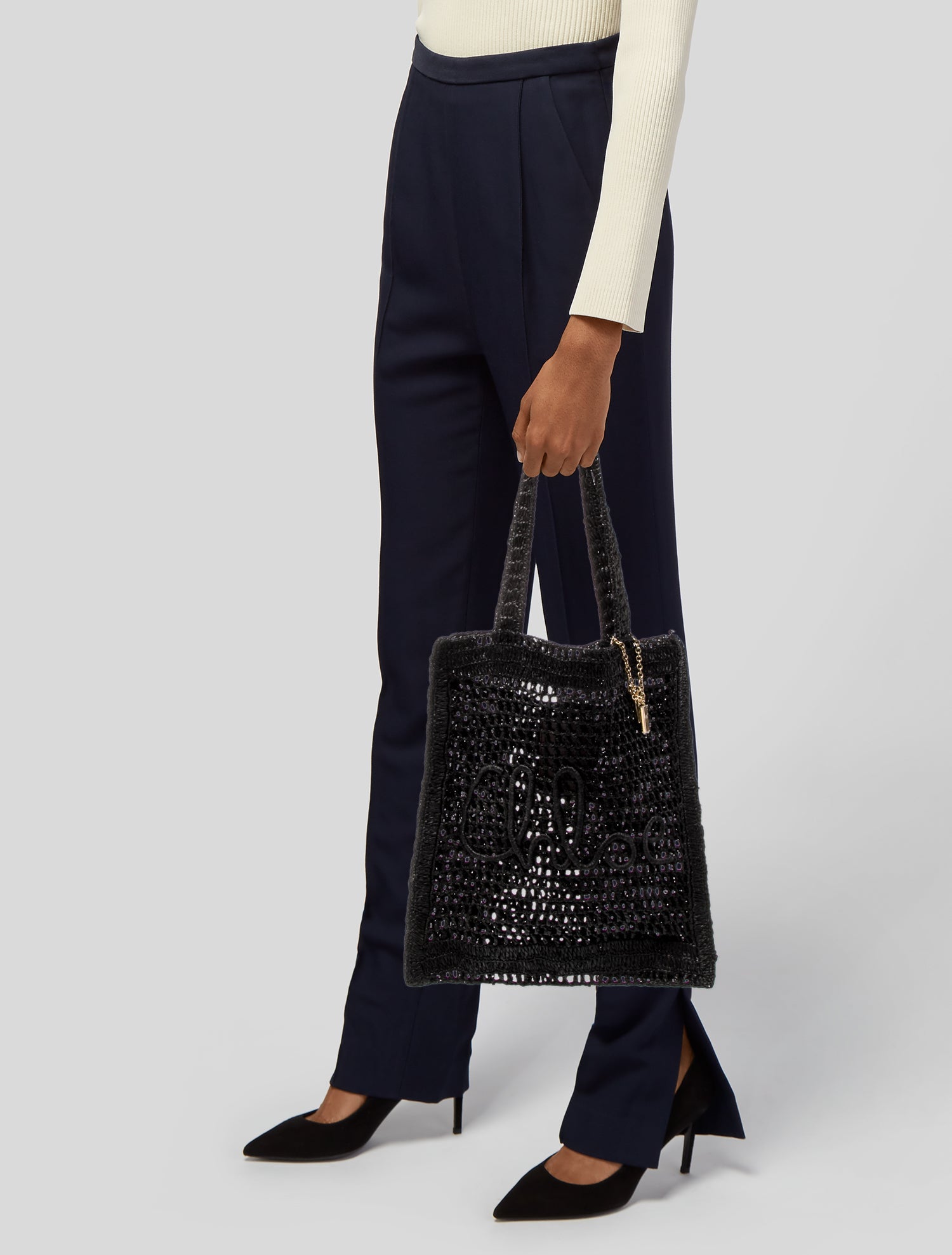 Chloé Raffia Tote