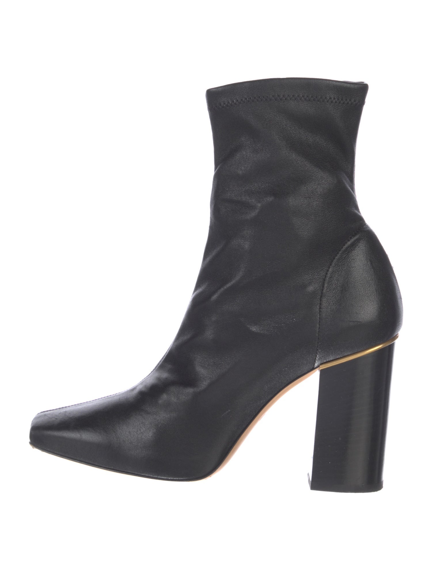 Chloé Leather Sock Boots