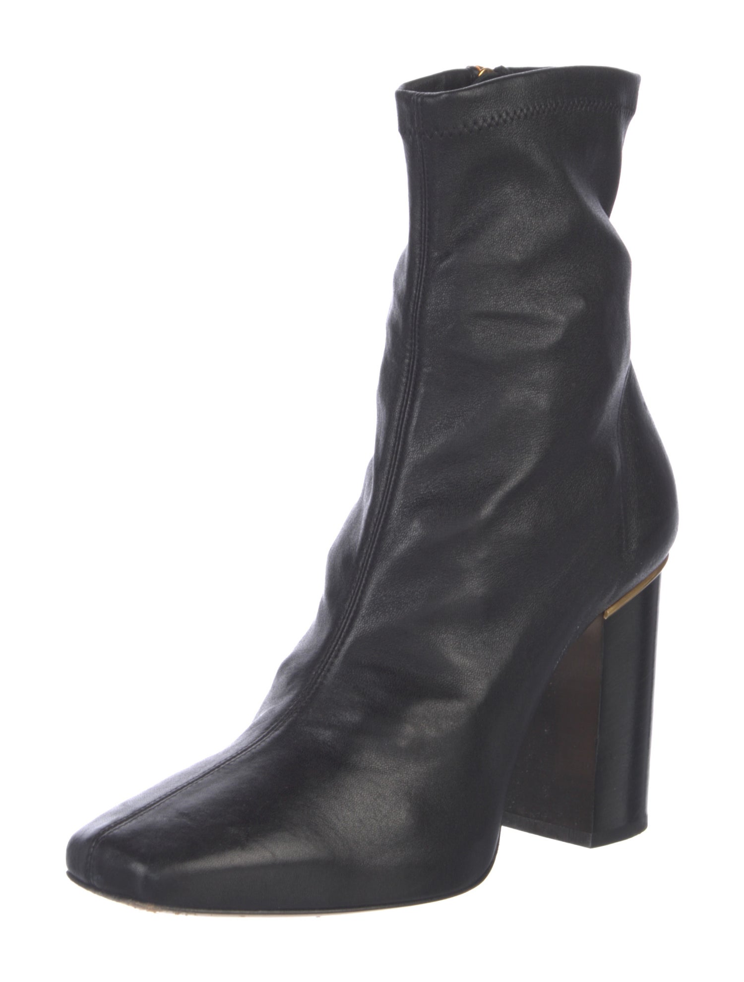 Chloé Leather Sock Boots