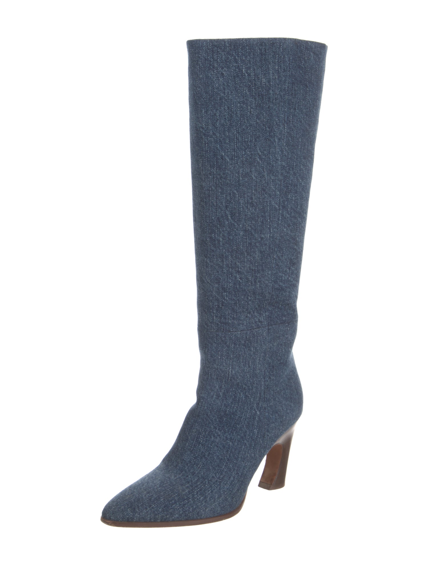 Chloé Denim Boots