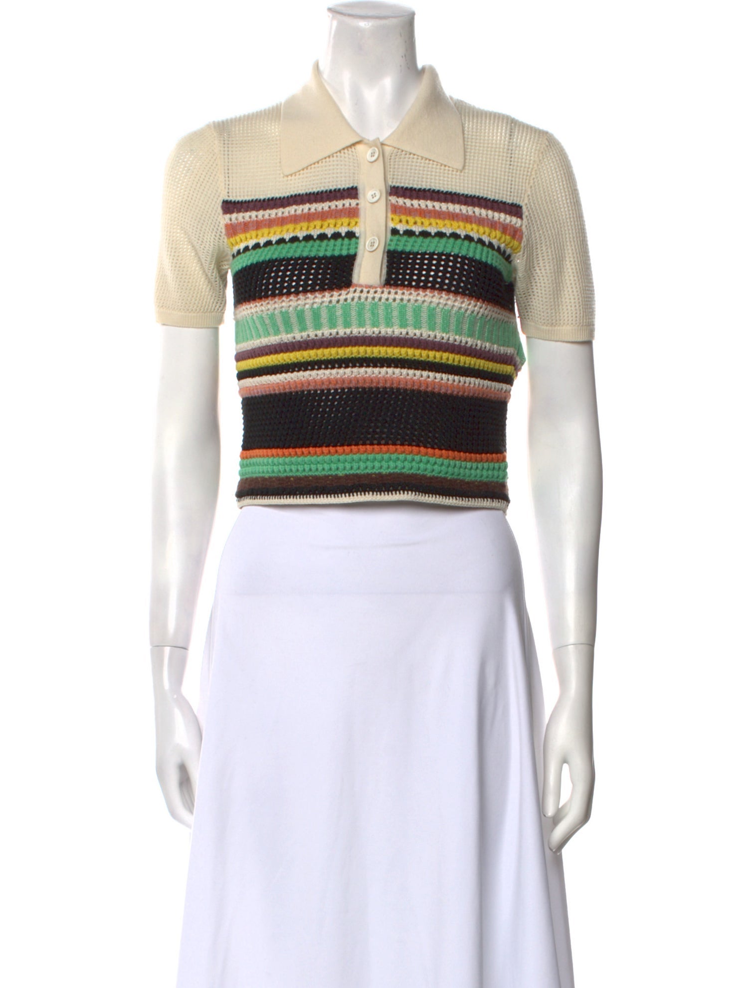 Chloé Wool Striped Sweater