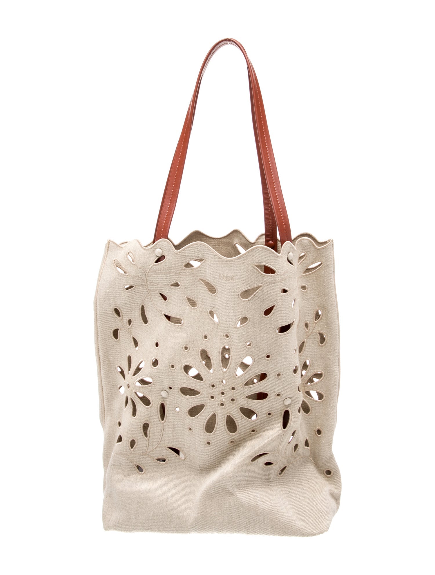 Chloé Canvas Bucket Bag