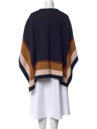 Chloé Colorblock Pattern Crew Neck Sweater