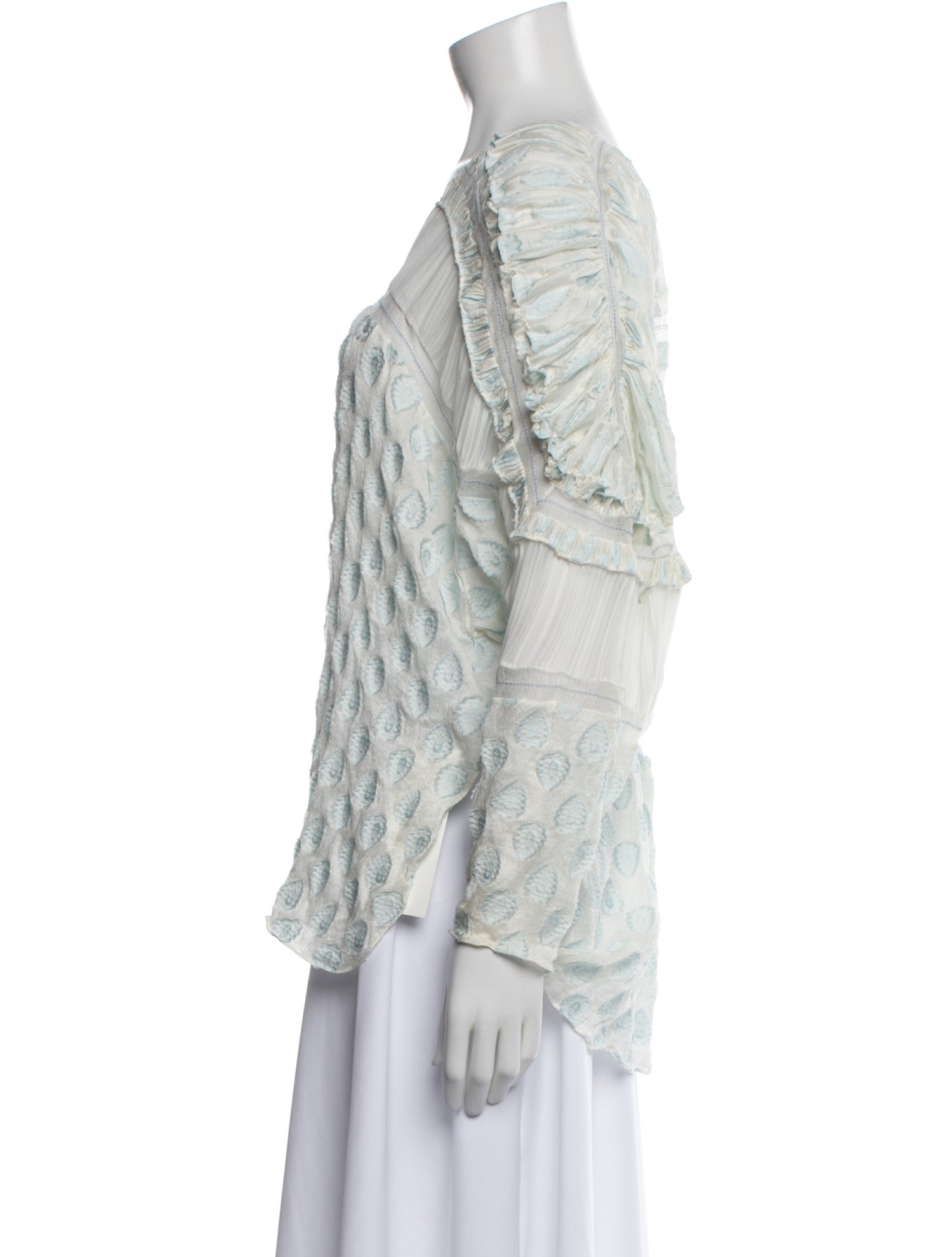 Chloé Silk Printed Blouse