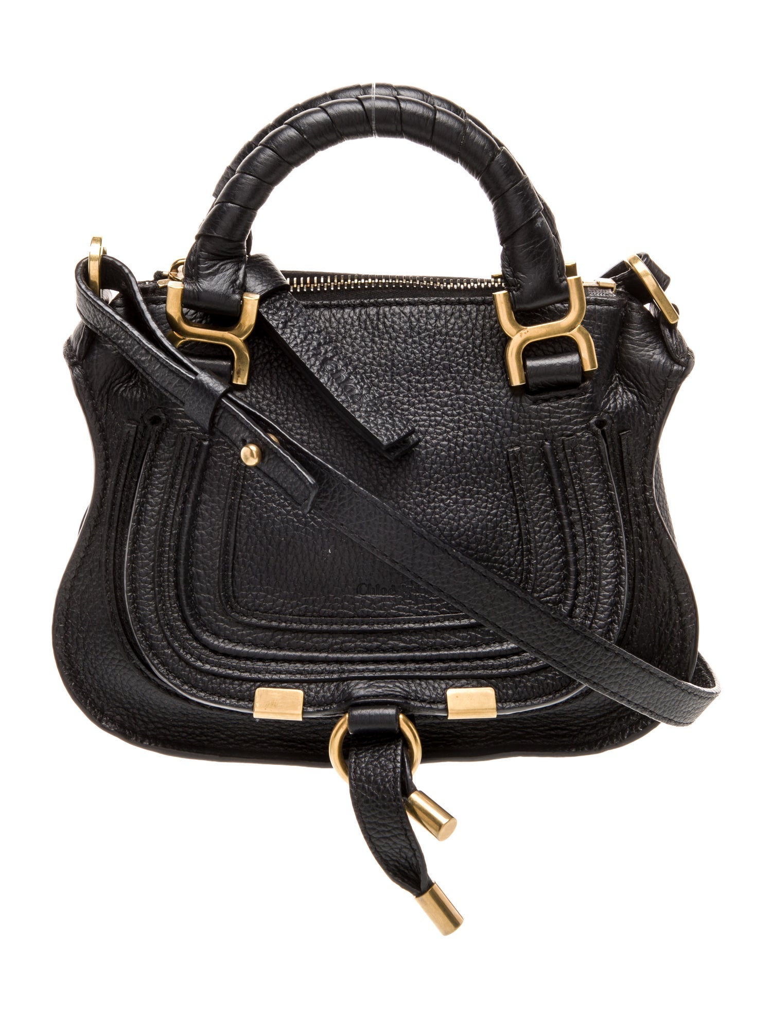 Chloé Leather Marcie Crossbody Mini