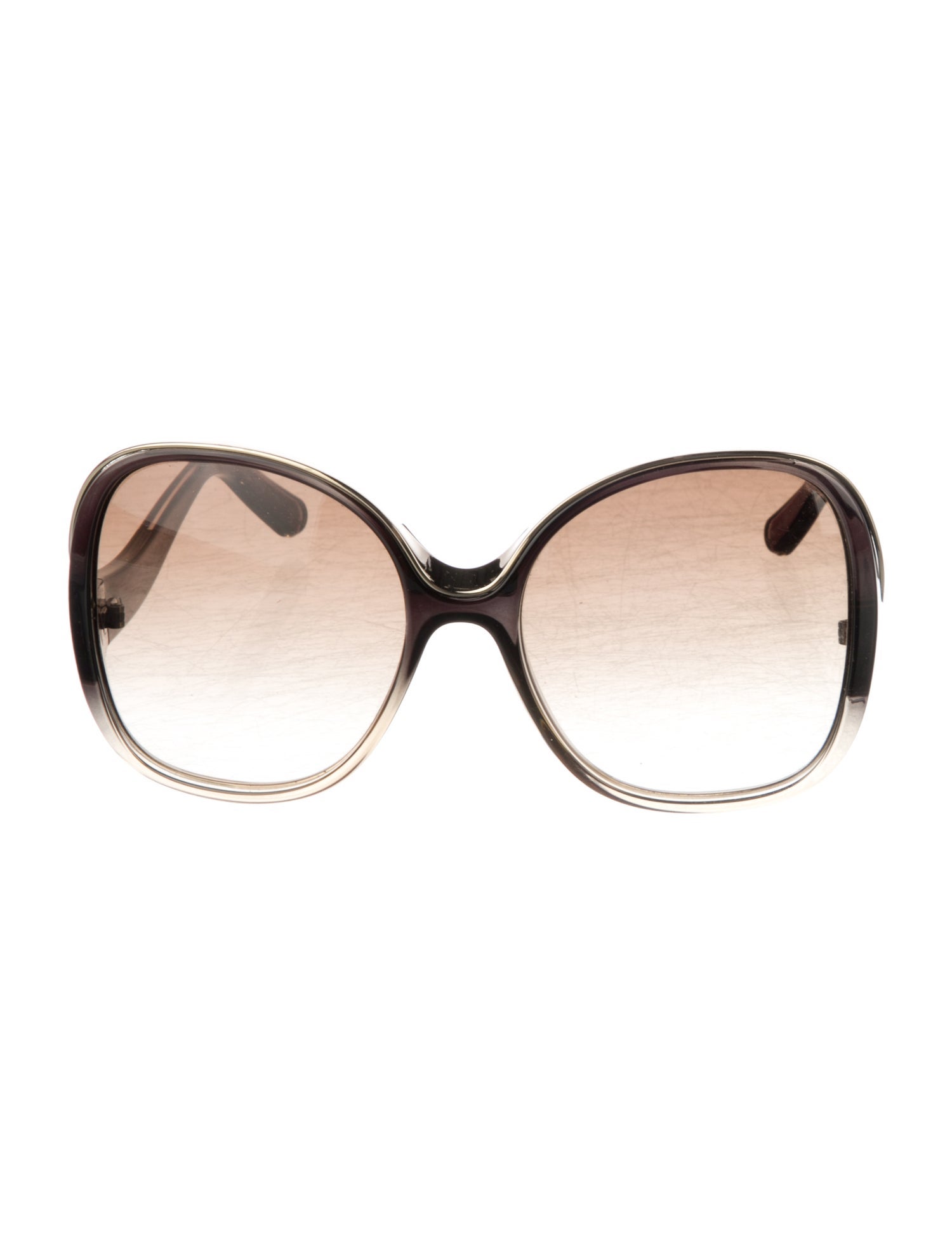 Chloé Oversize Gradient Sunglasses