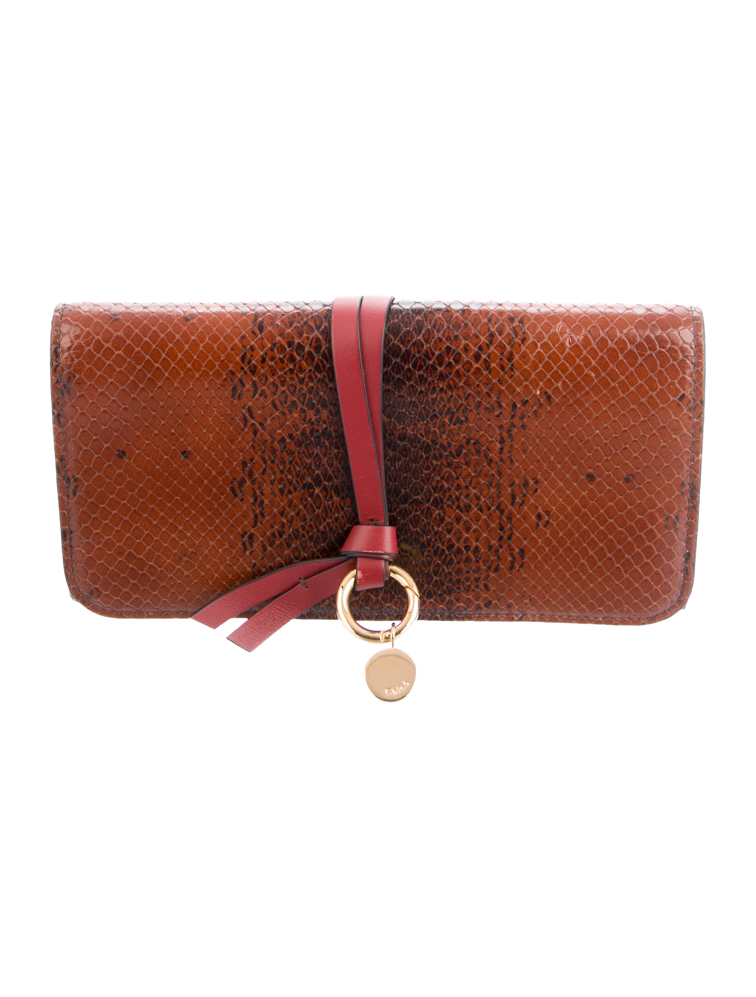 Chloé Snakeskin Wallet