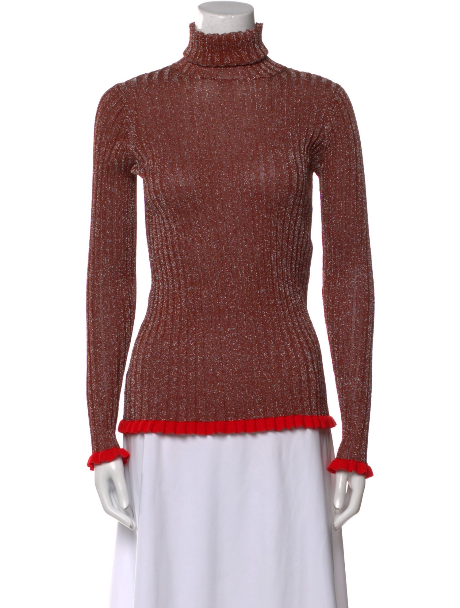 Chloé Silk Turtleneck Sweater