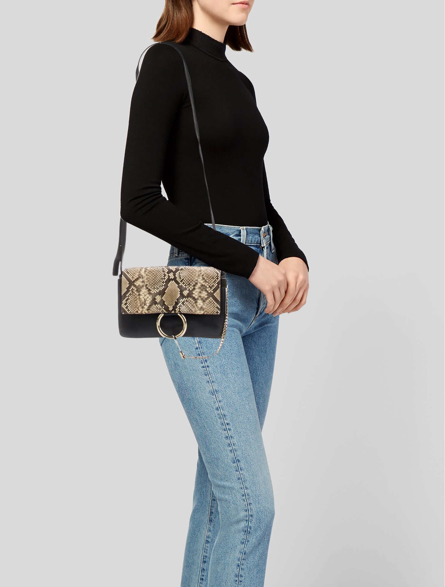 Chloé Leather Messenger Bag