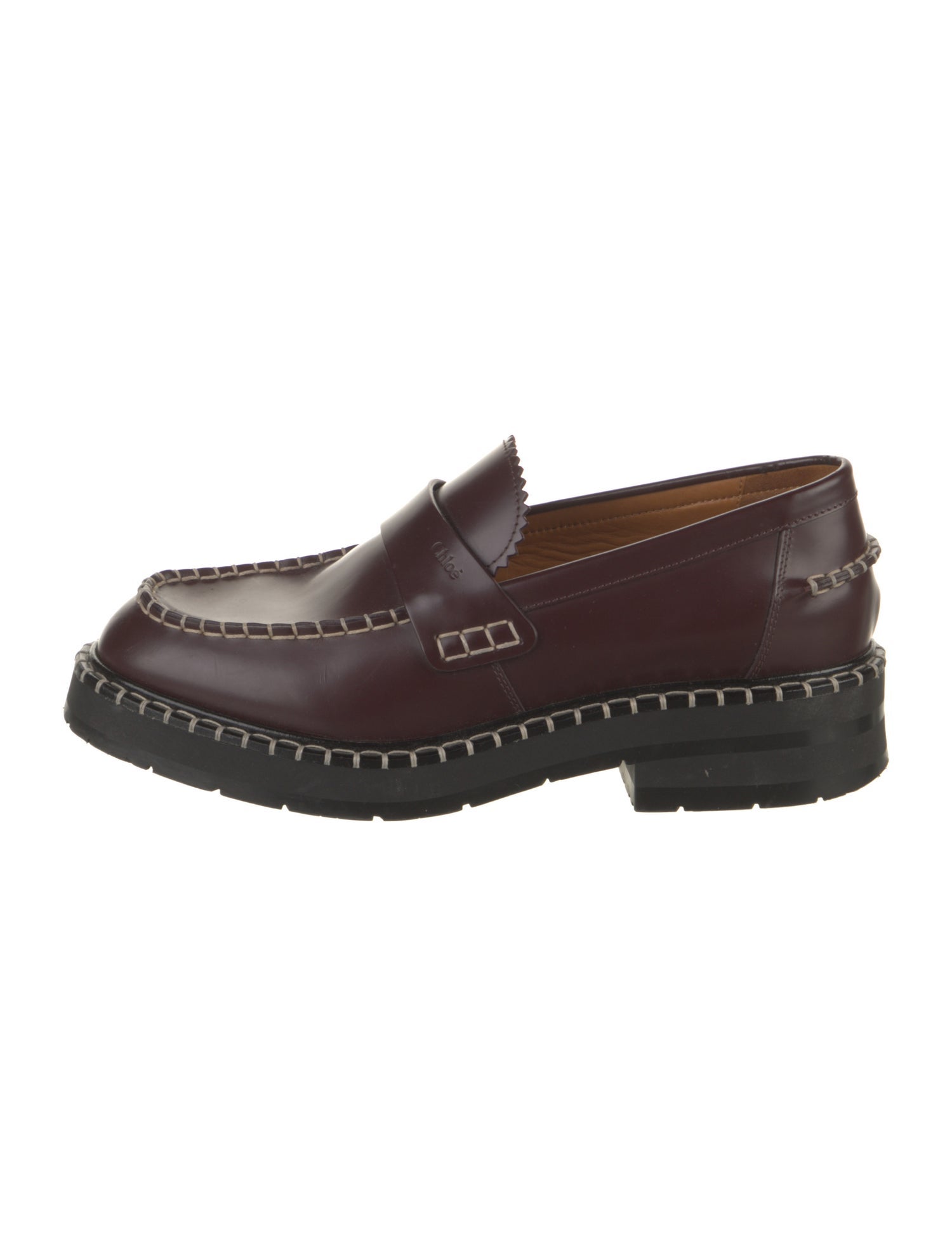 Chloé Leather Loafers