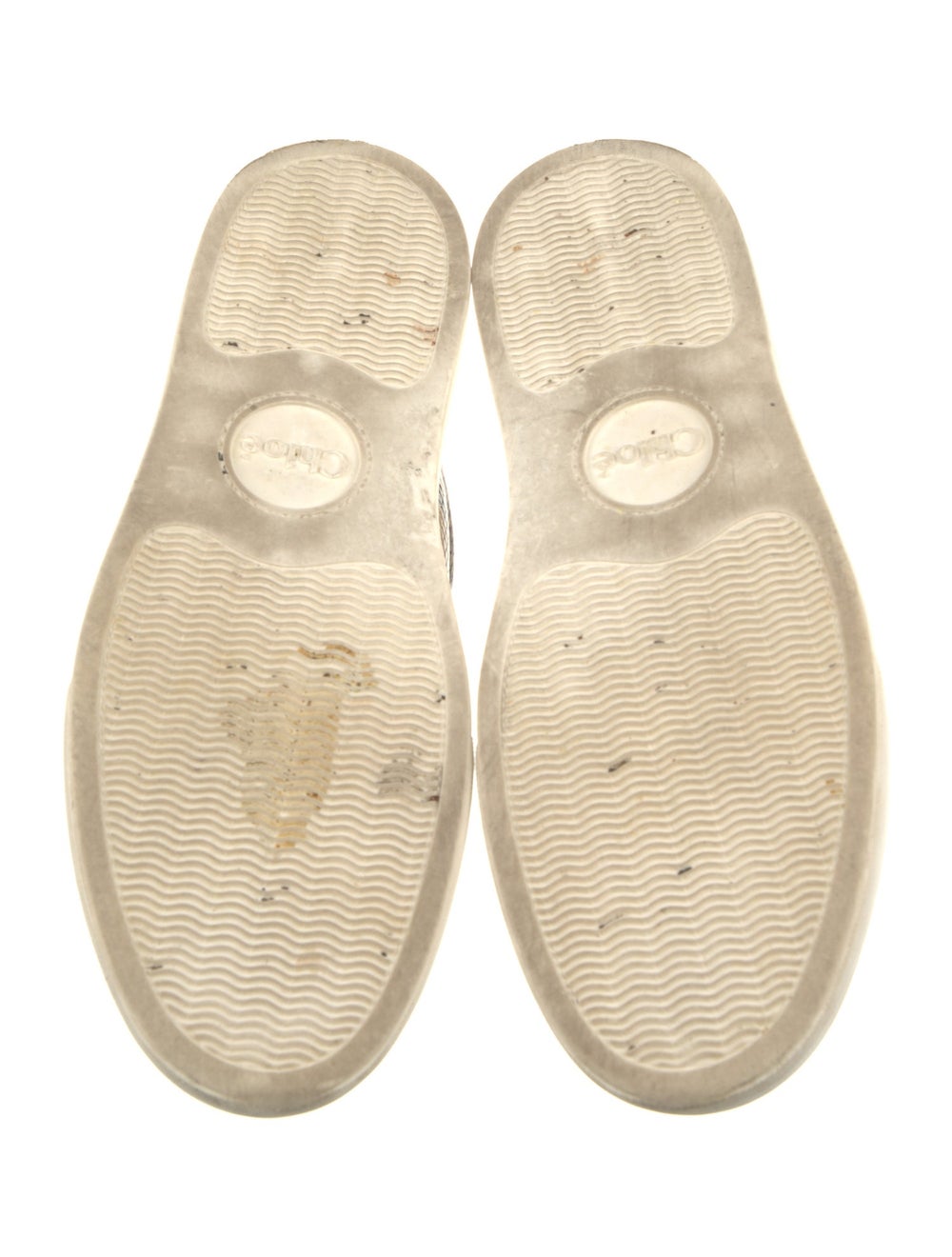 Chloé Chloé Python Low Top Sneakers Neutrals Anim… - image 5