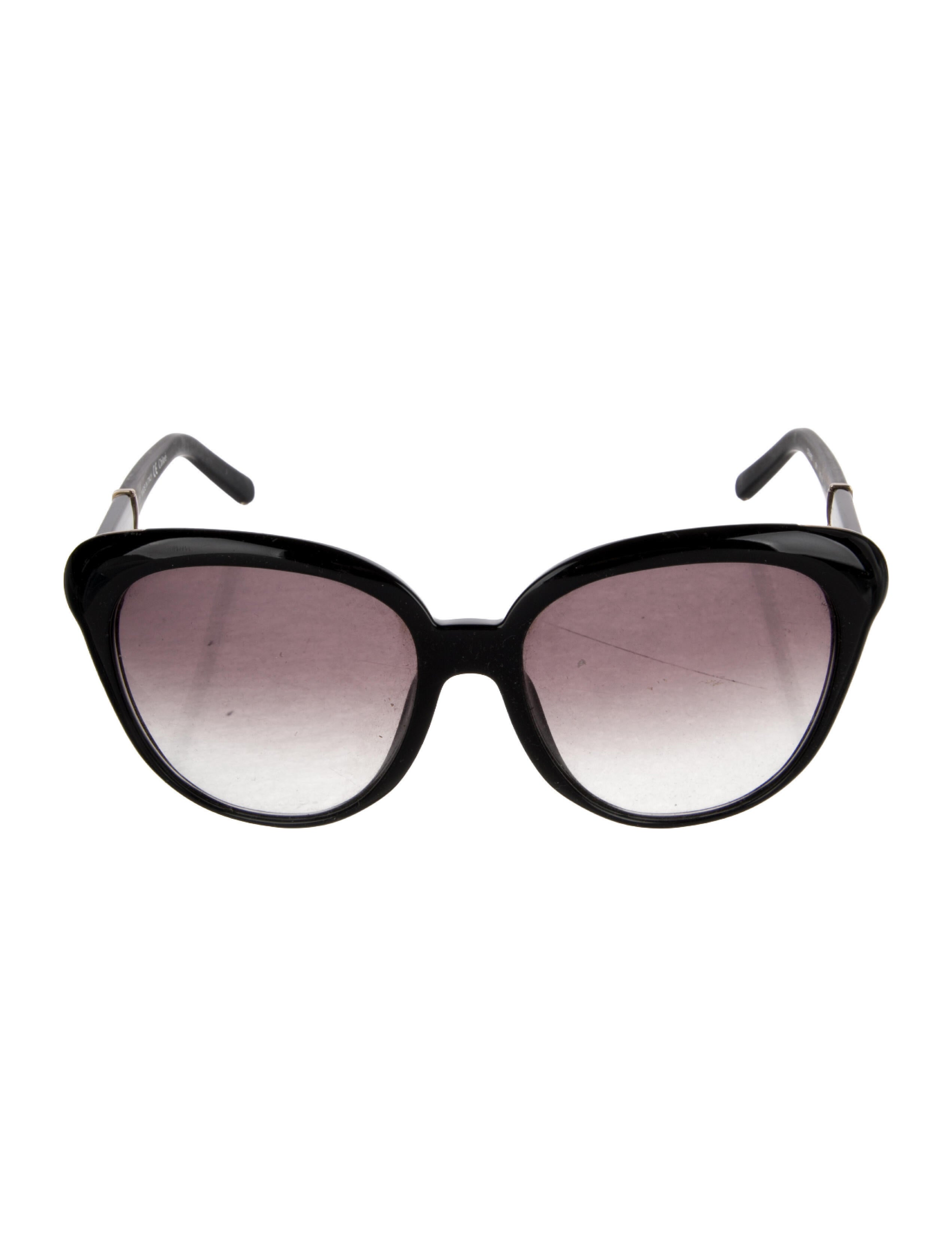 Chloé Oversize Gradient Sunglasses