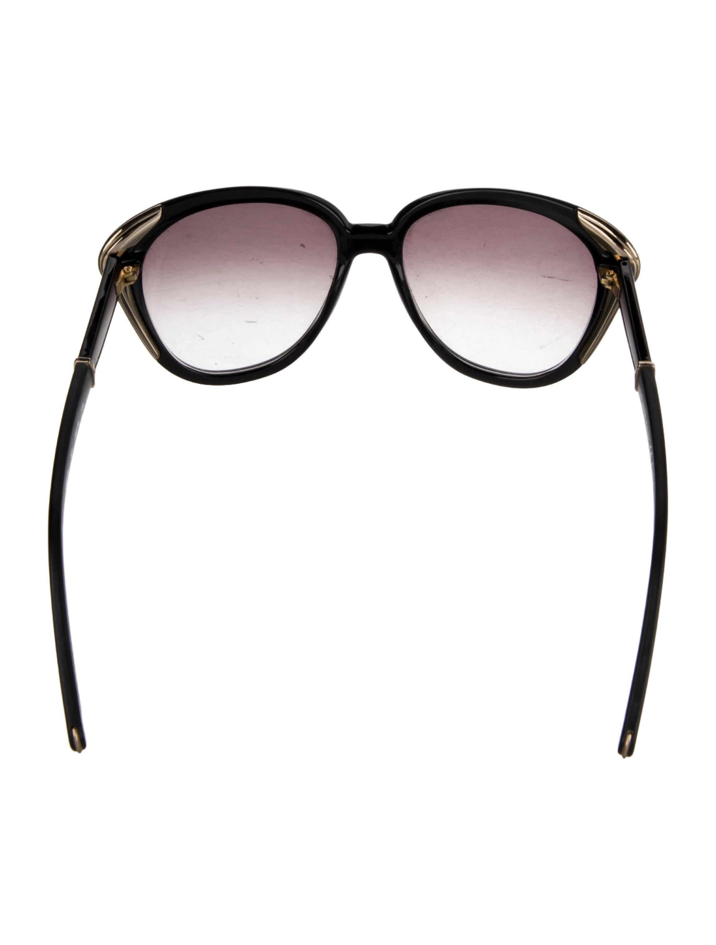Chloé Oversize Gradient Sunglasses