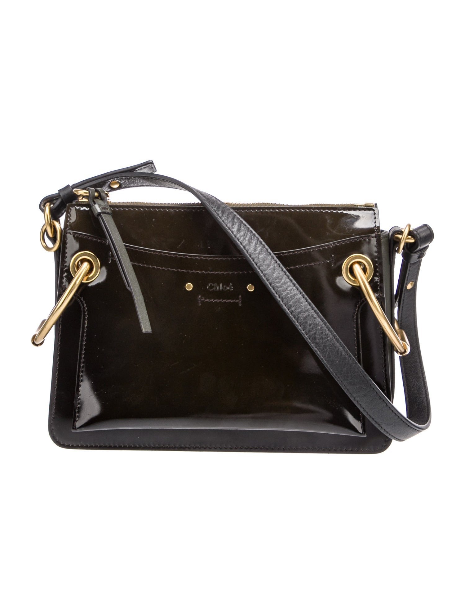 Chloé Patent Leather Shoulder Bag